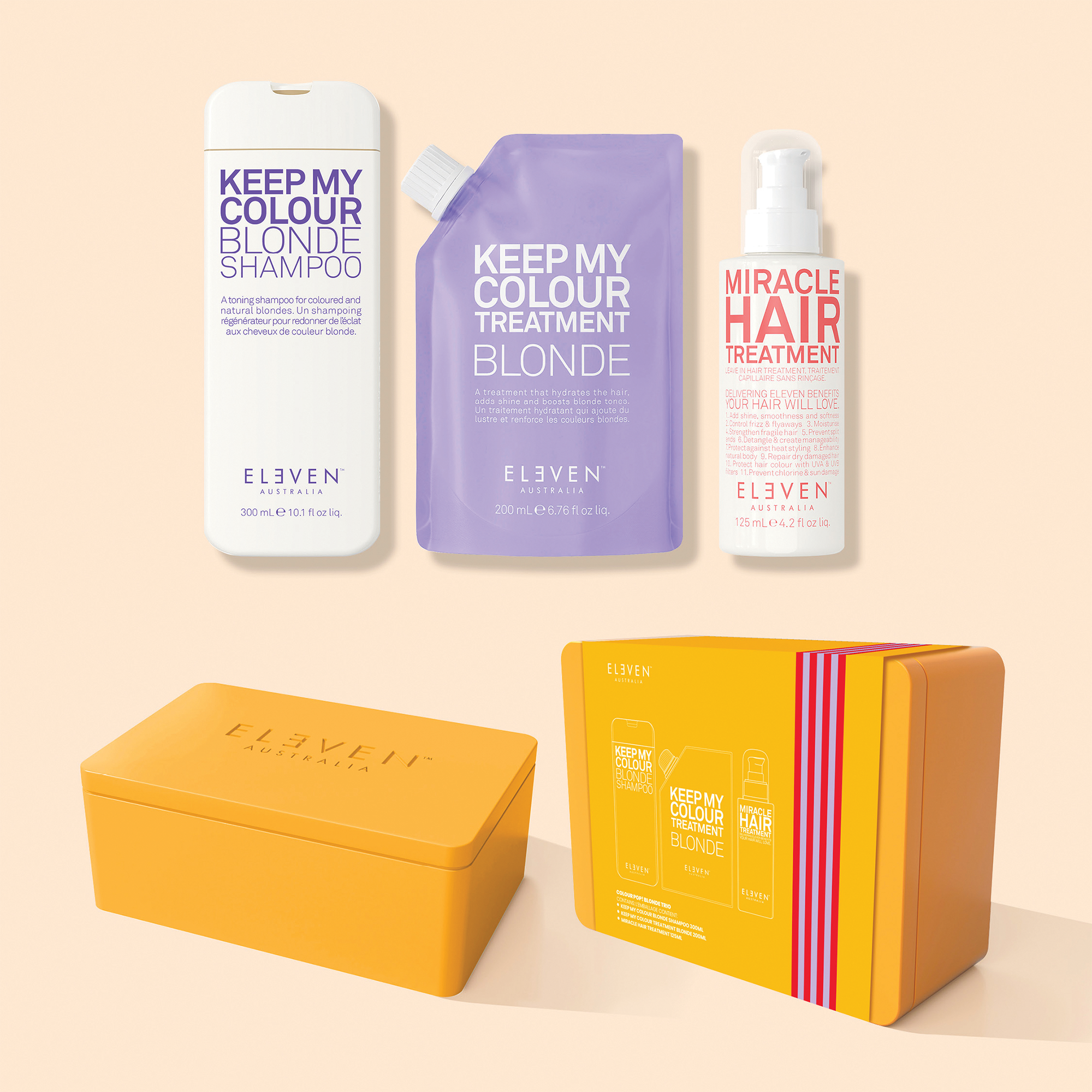 Colour Pop! Blonde Trio Set