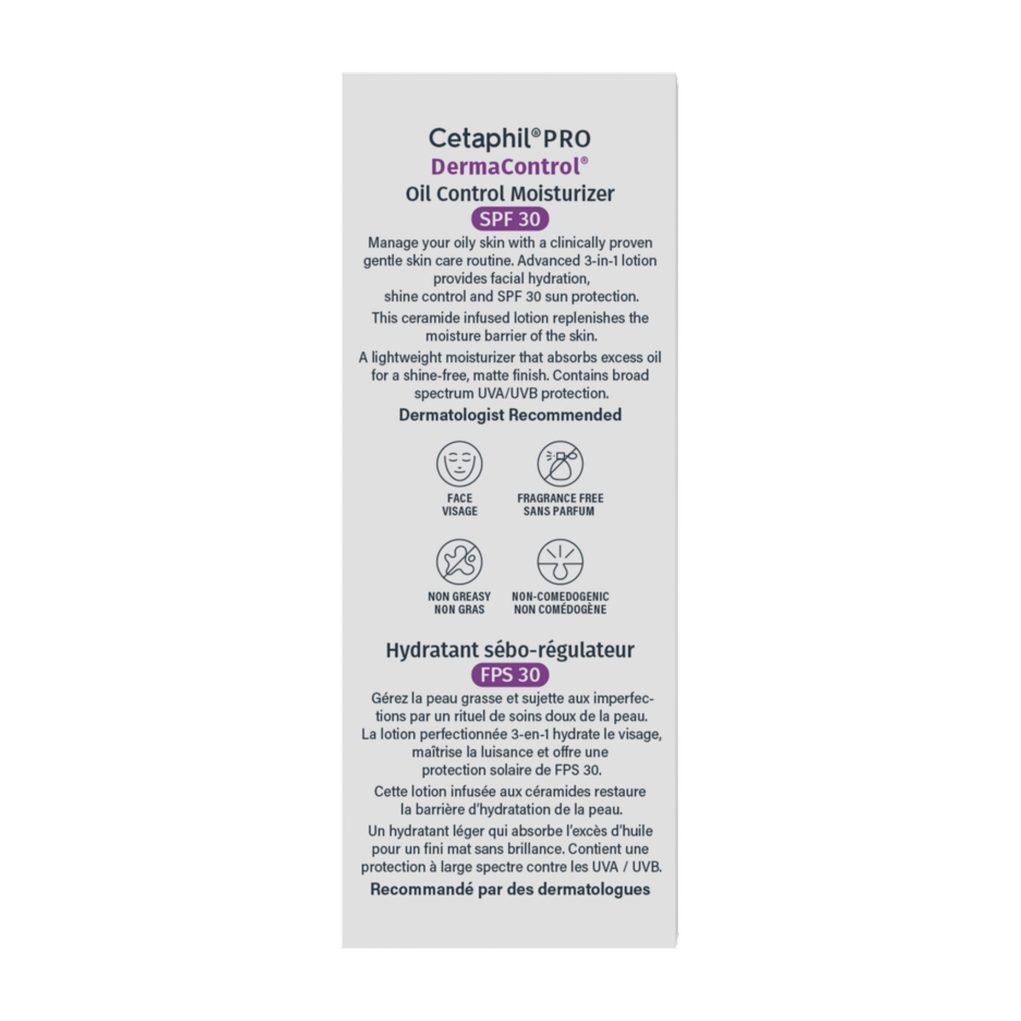 Dermacontrol PRO Oil Control Moisturizer SPF30