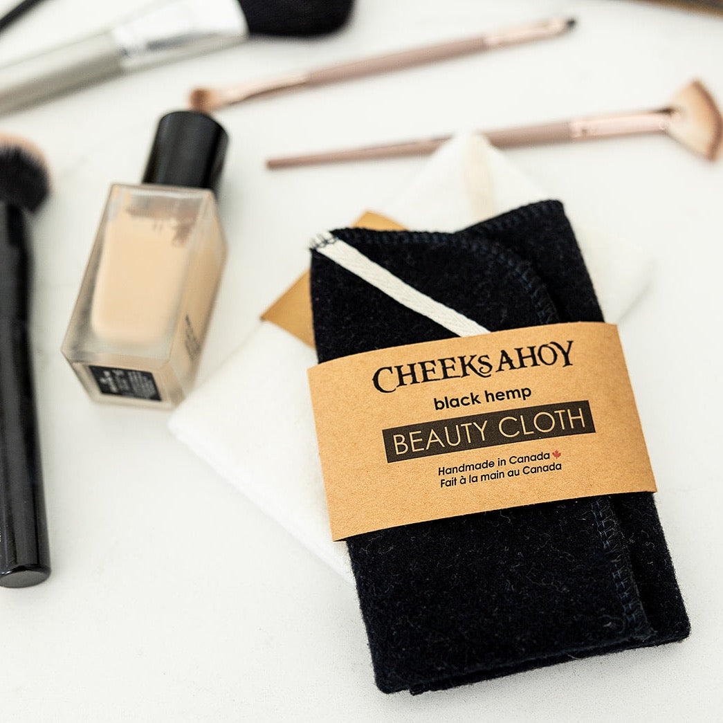 Beauty Cloth - Black Hemp