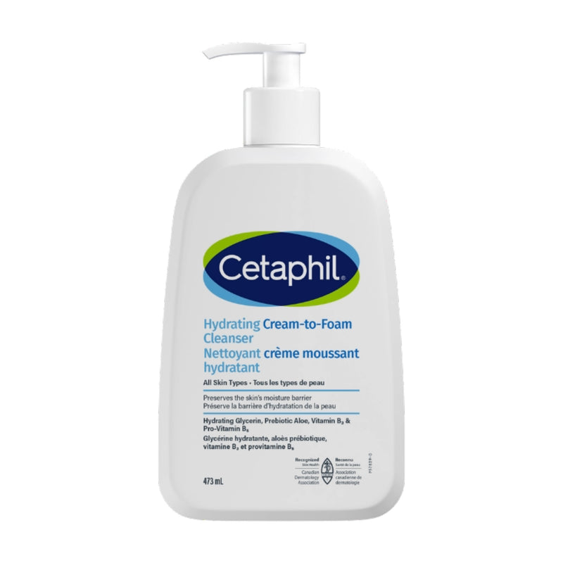 Nettoyant crème moussant hydratant