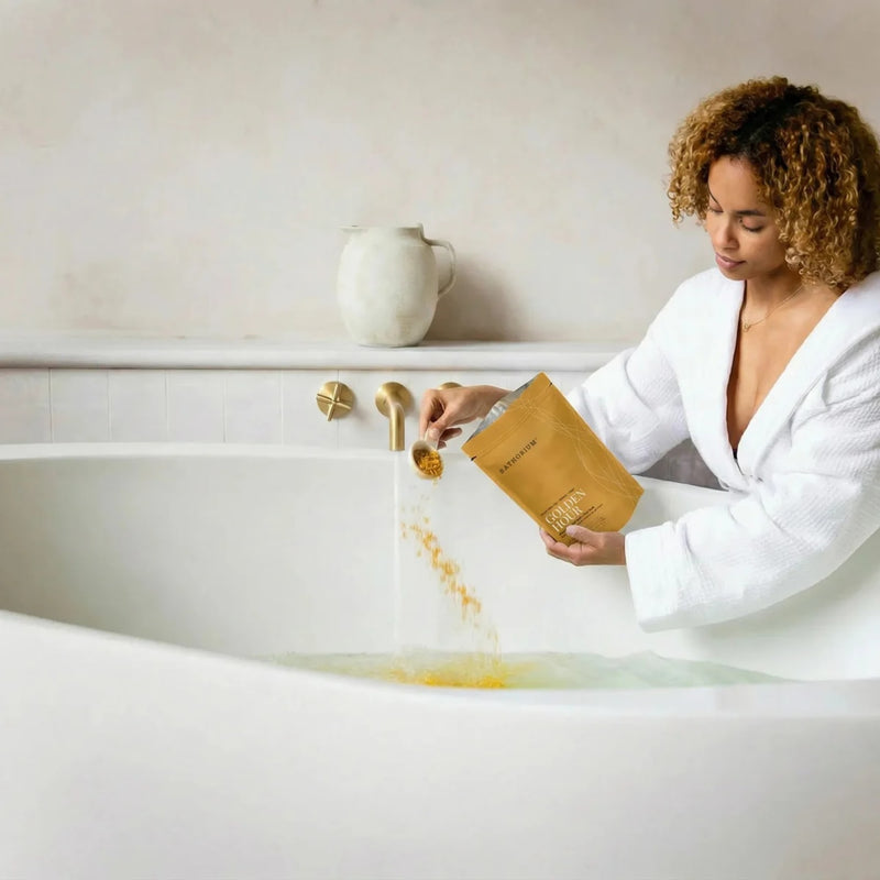 Bain minéral à l'argile Golden Hour