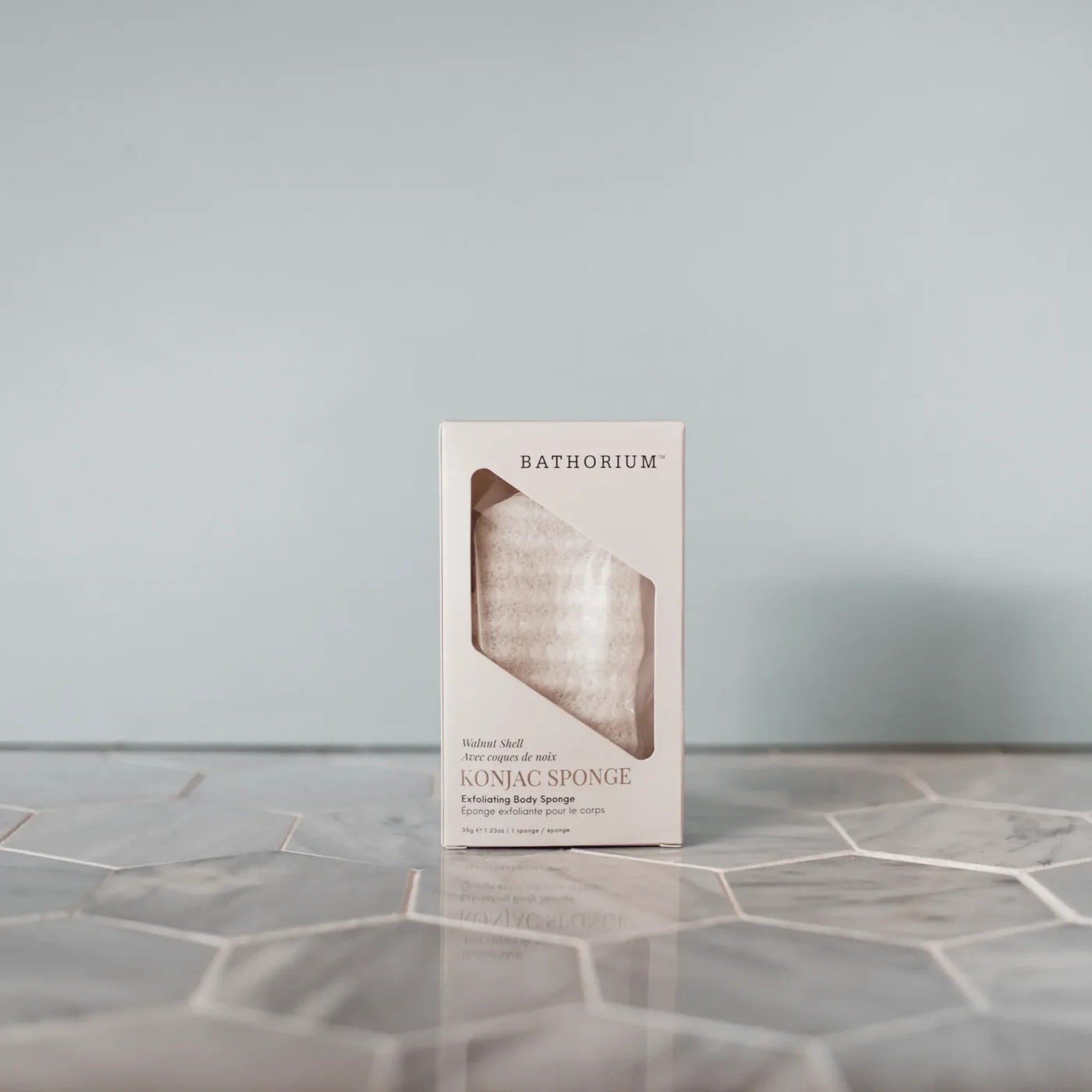 Konjac Walnut Exfoliating Body Sponge