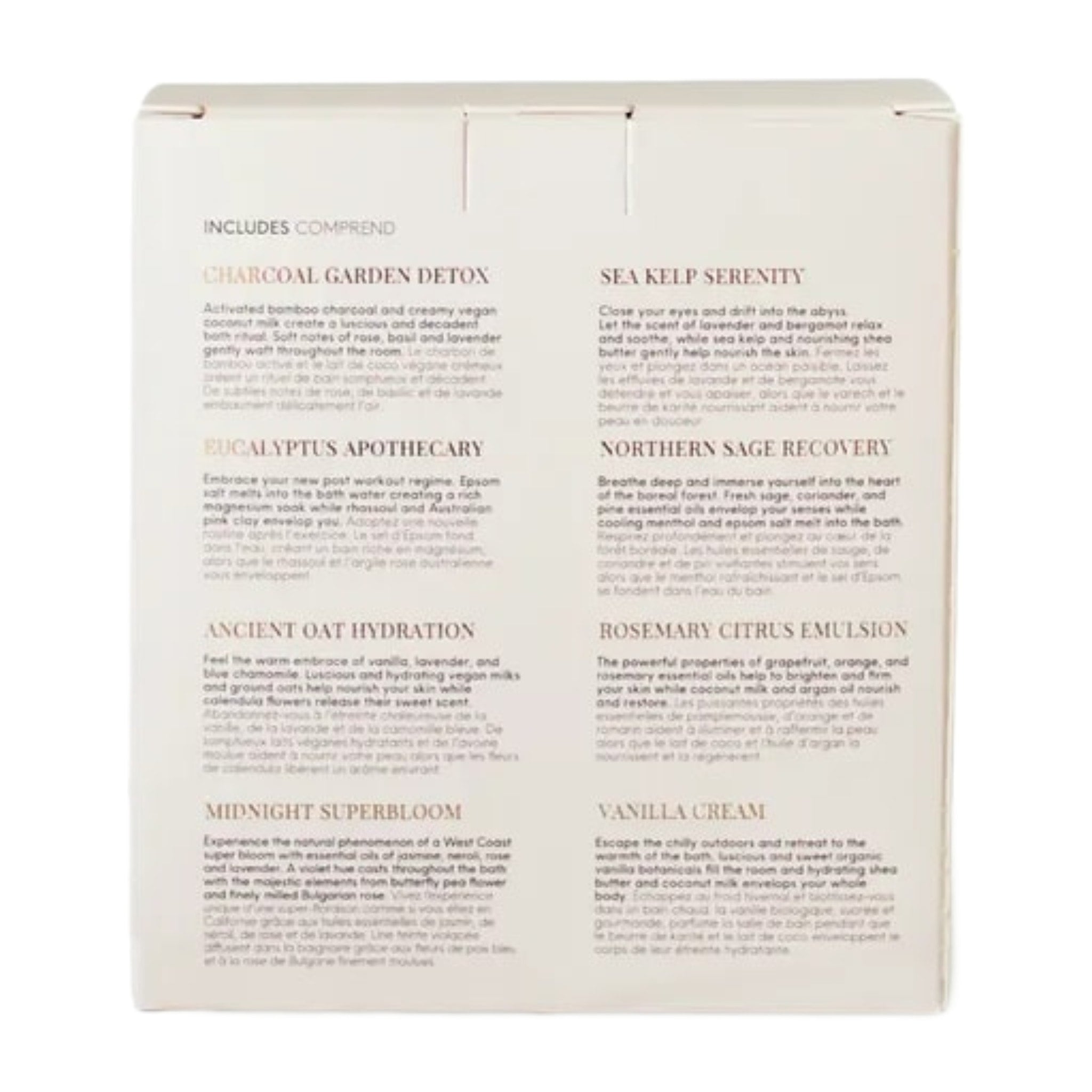 Le coffret cadeau de 8 sachets Crush