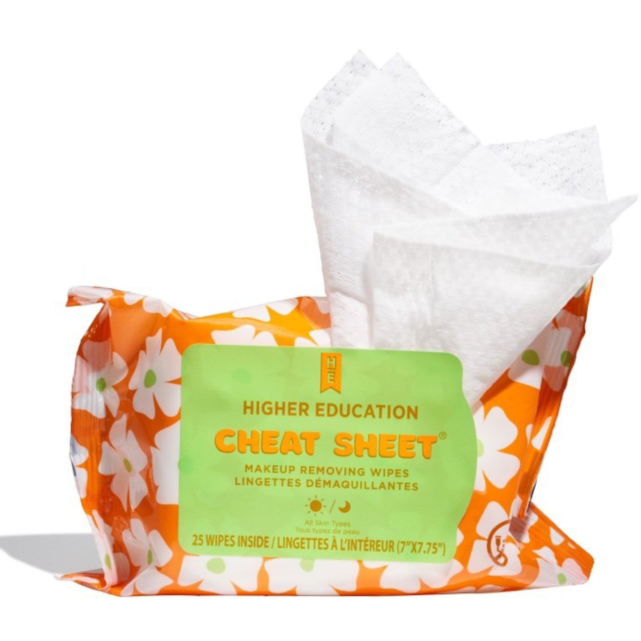 Cheat Sheet Makeup Removing Wipes