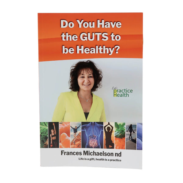 "Do you have the guts to be healthy?" Book