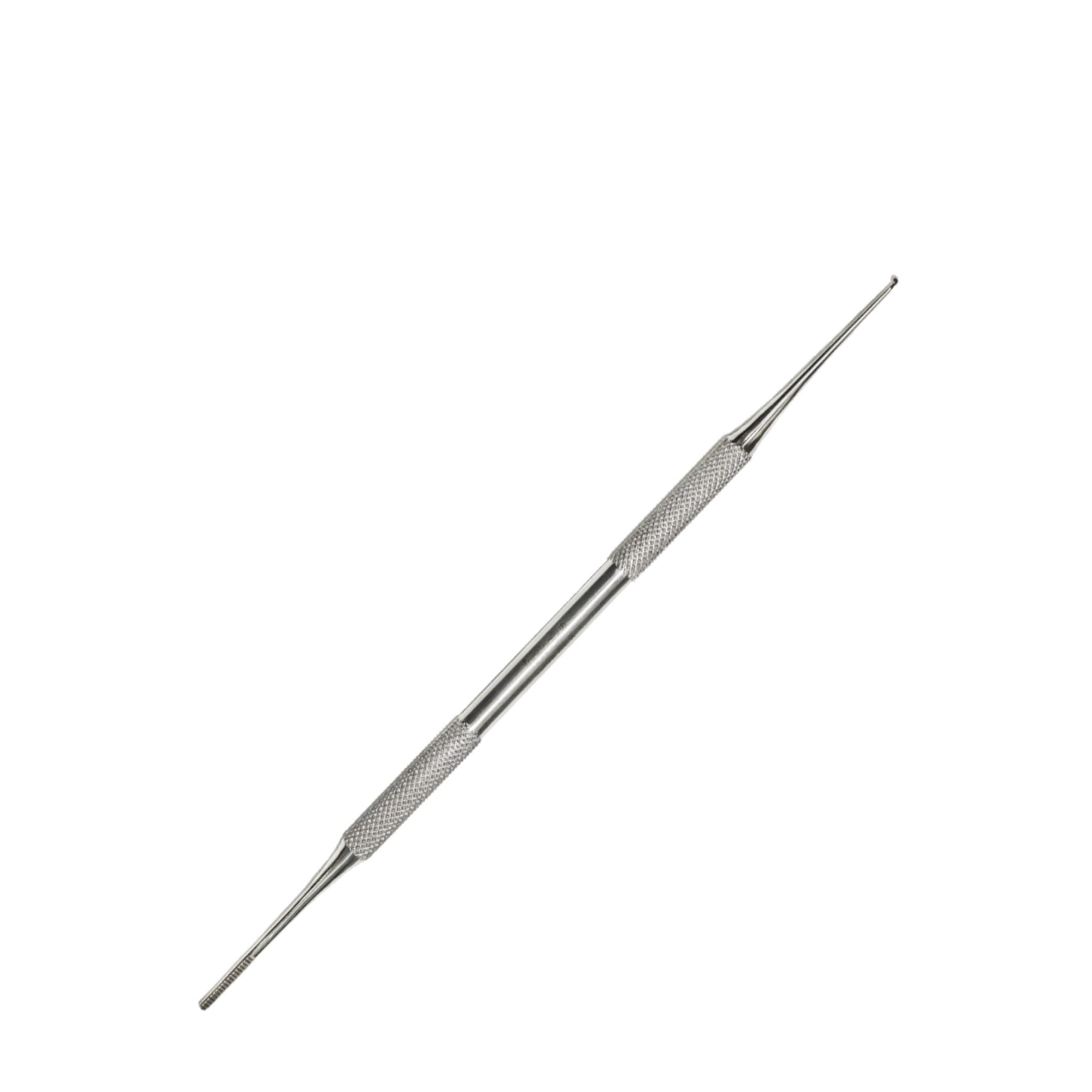Curette excavatrice avec lime