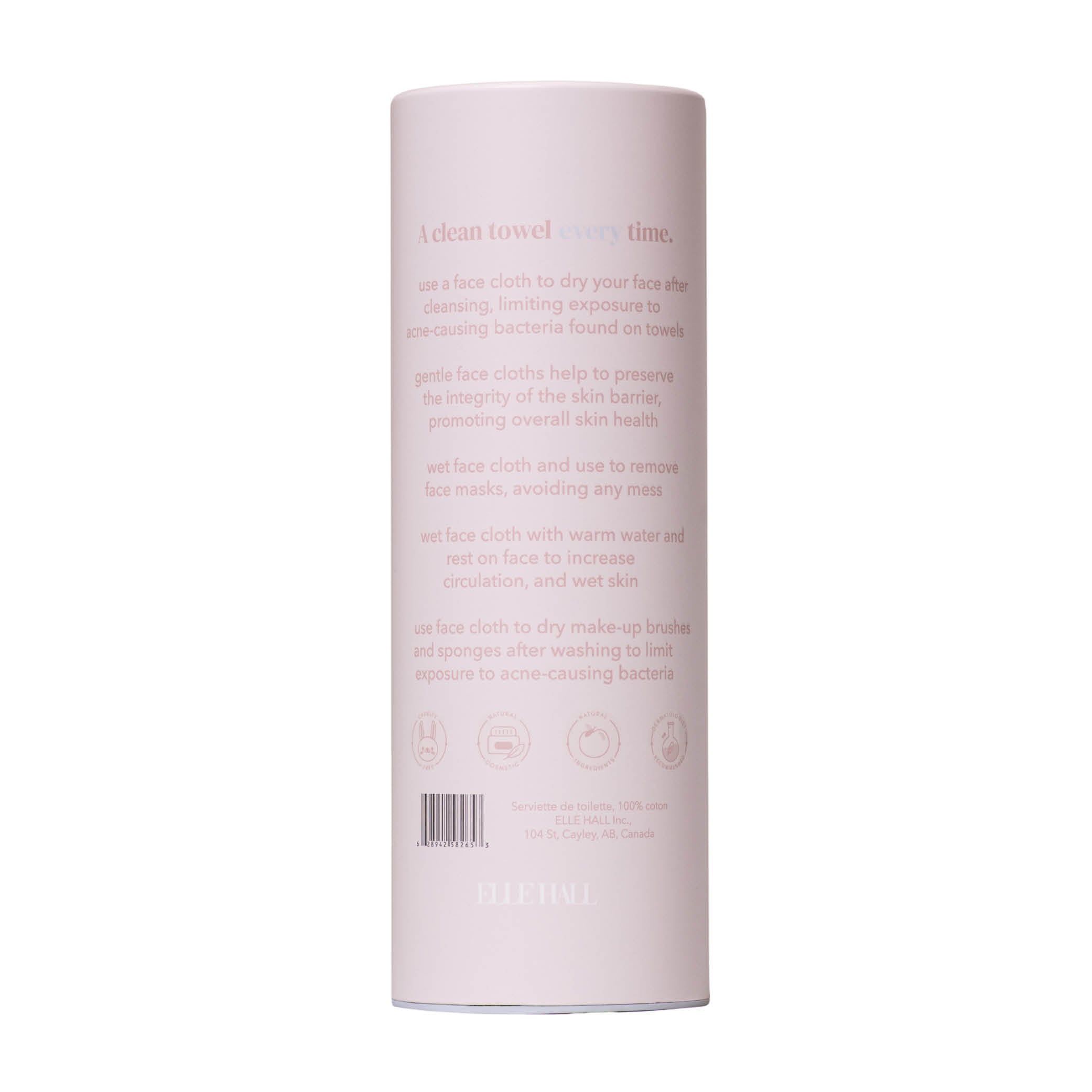 Lingettes pour le visage