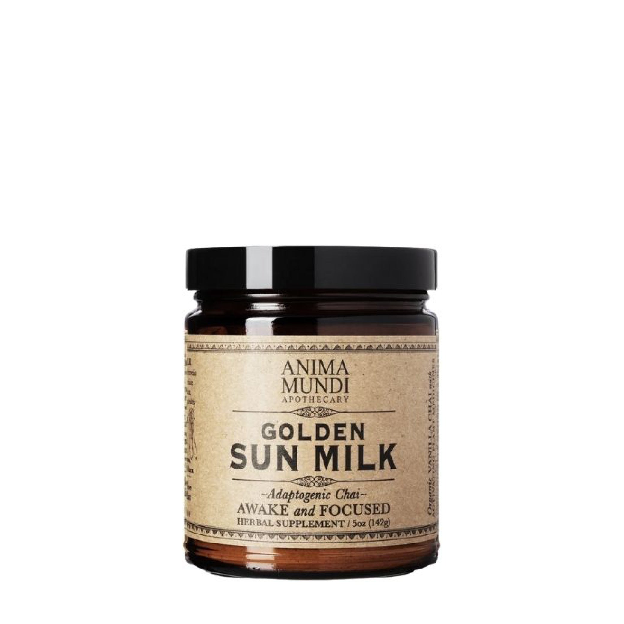 GOLDEN SUN MILK | Energizing Adaptogenic Chai