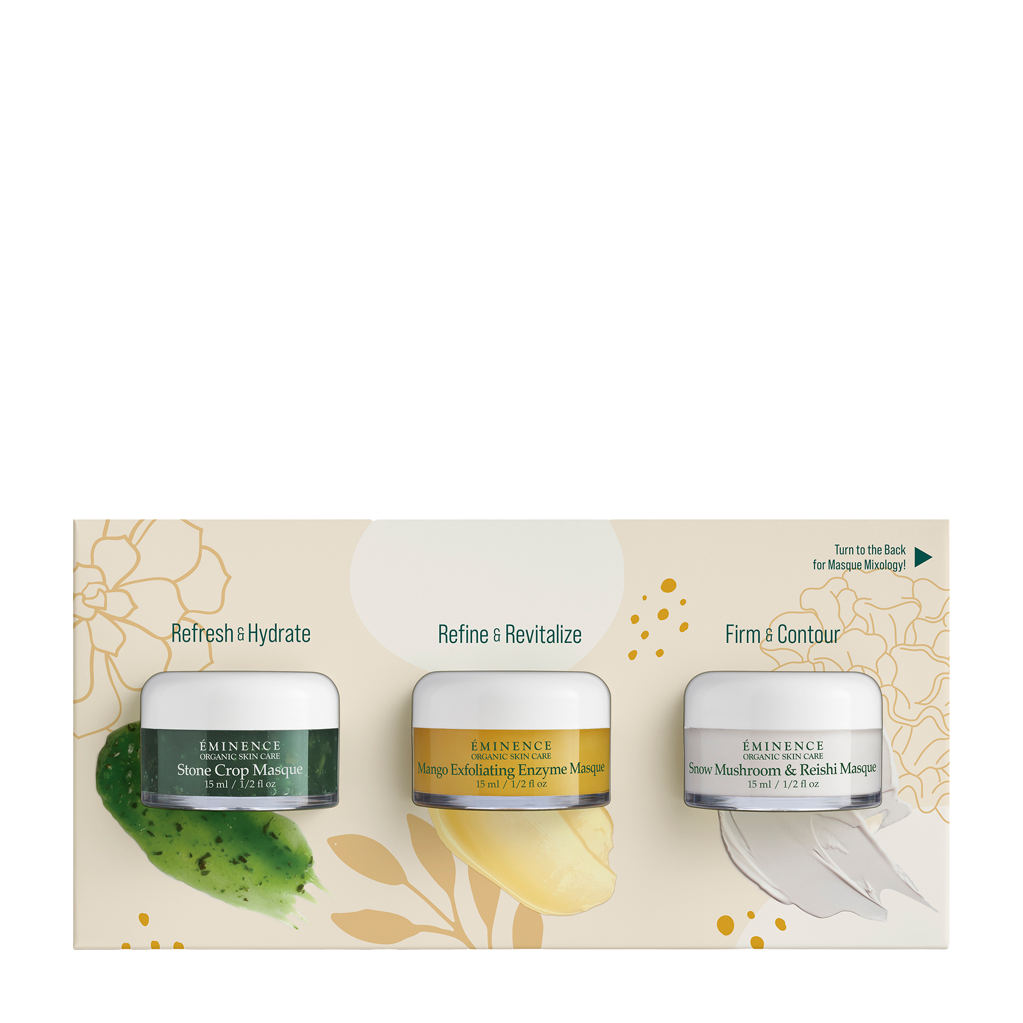 Mix and Masque Trio: Refine & Restore Gift Set