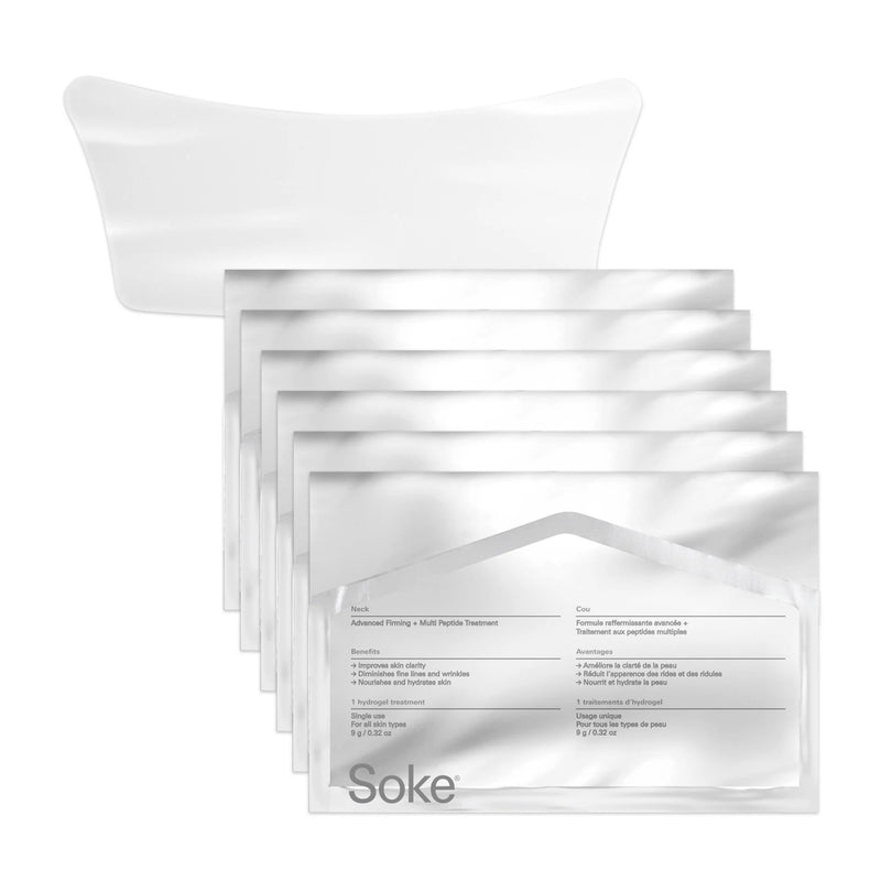 Masque de soin pour le cou
