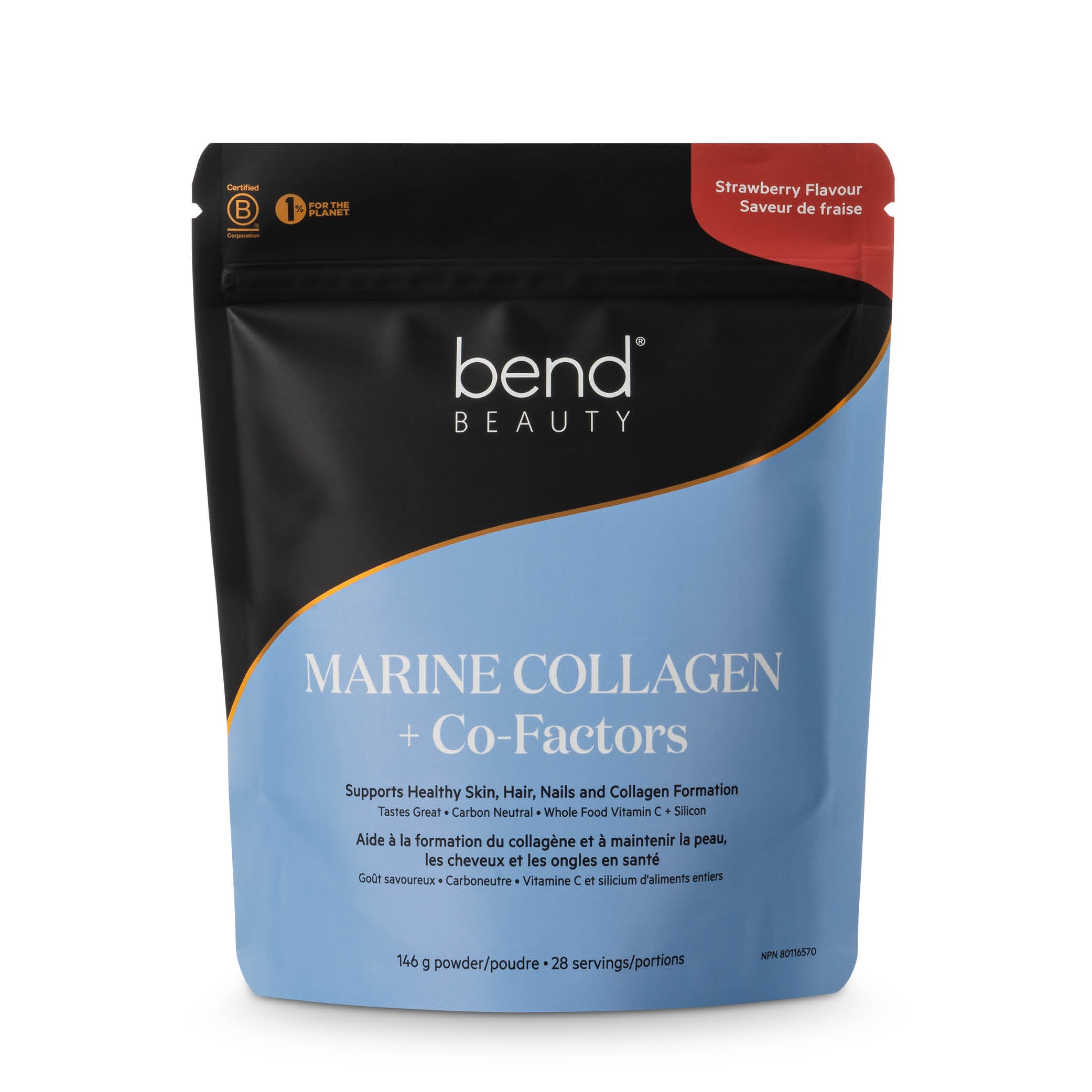 Marine Collagen+ Co-Factors - Strawberry
