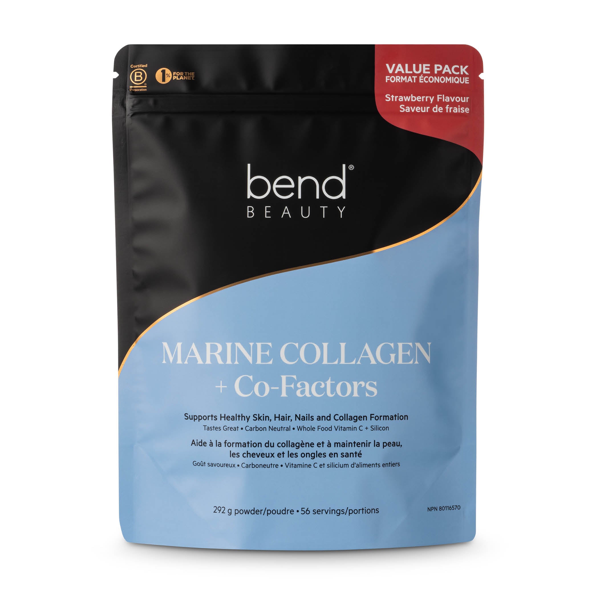 Marine Collagen+ Co-Factors - Strawberry