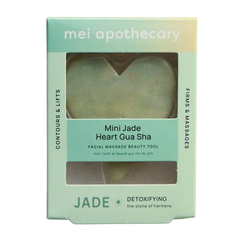 Mini Gua Sha en jade