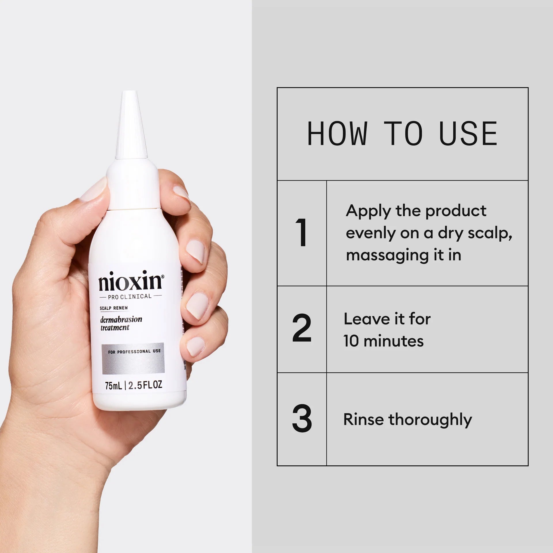 Scalp Renew Dermabrasion Treatment - Exfoliation for Scalp Restoration