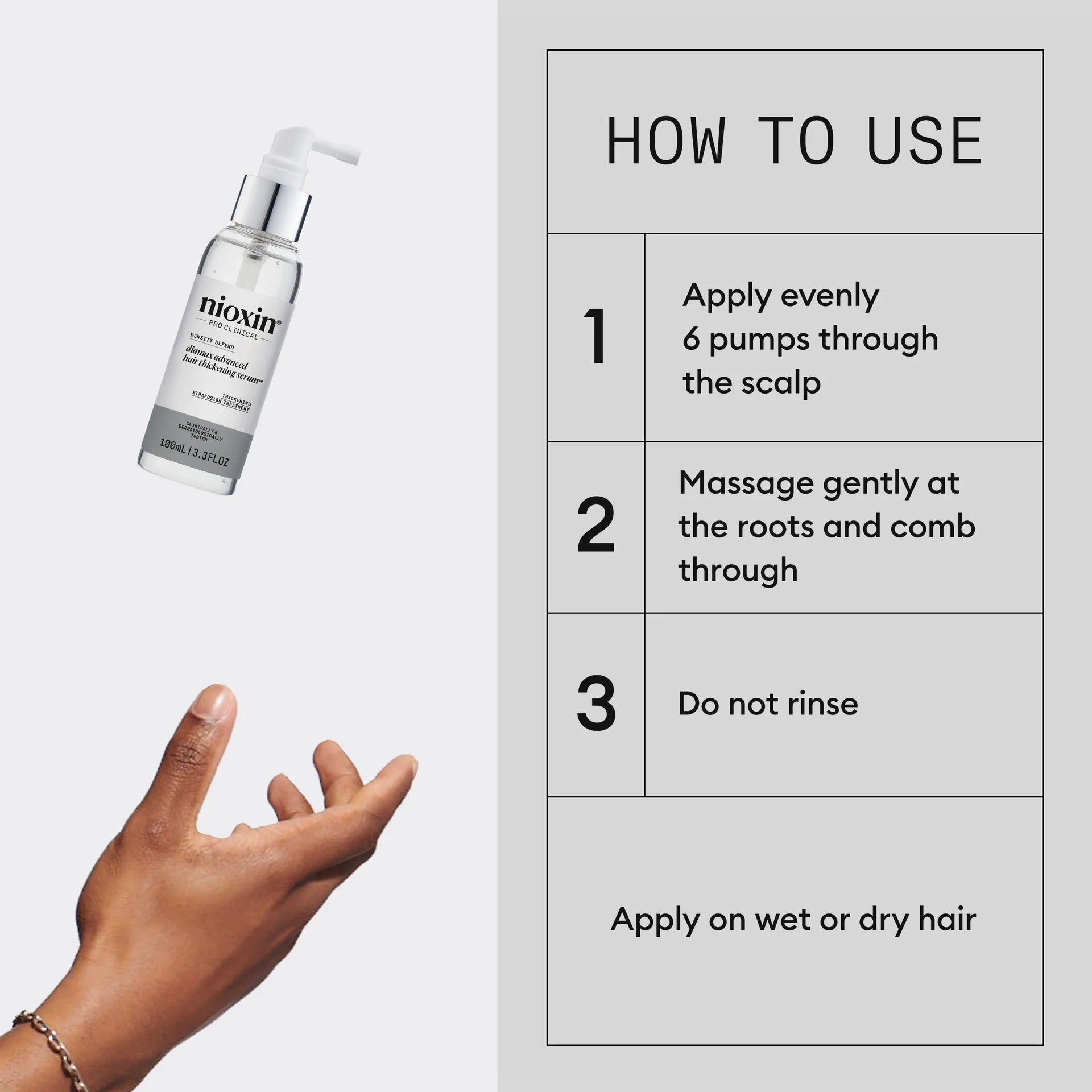 Density Defend Diamax Advanced Hair Thickening Serum