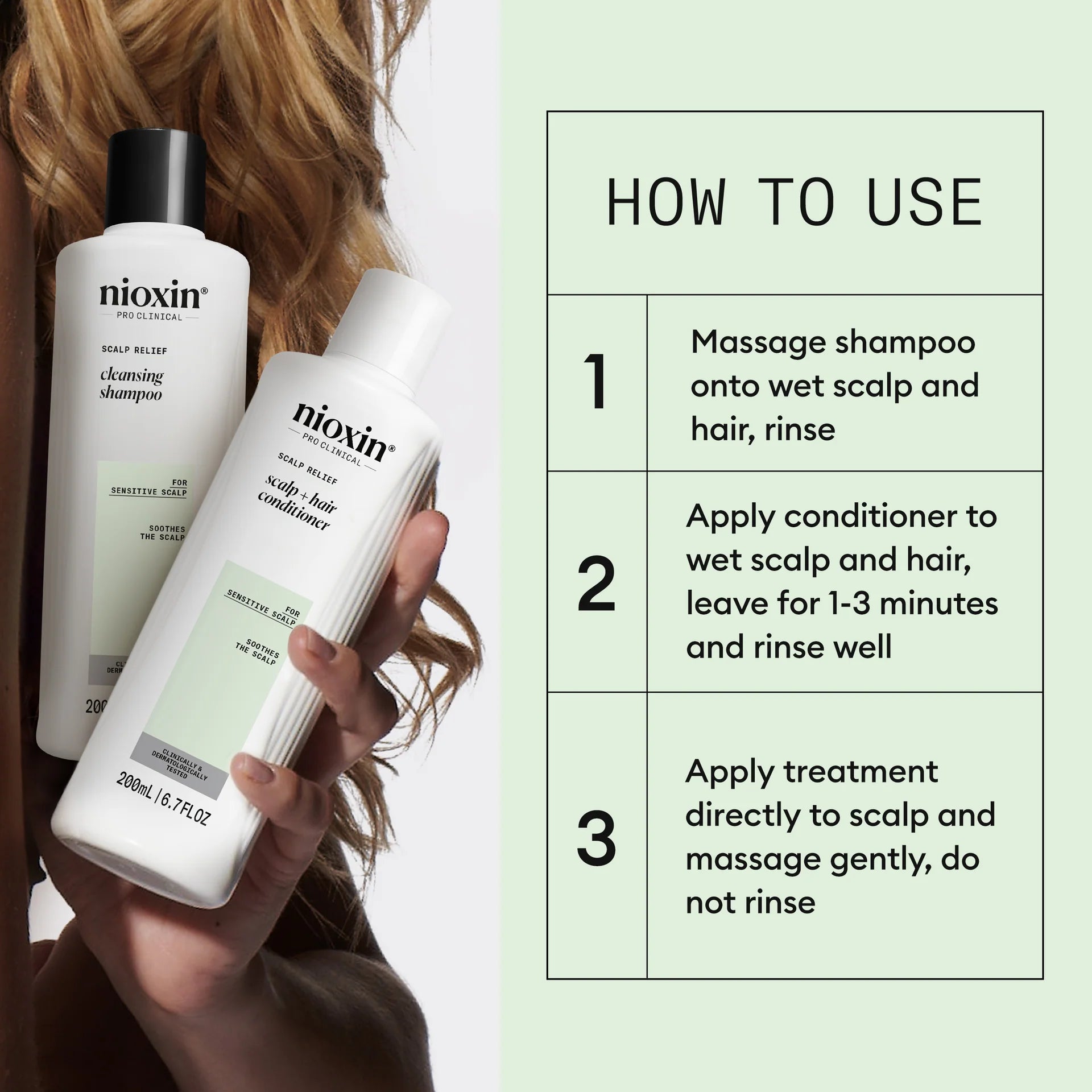 Scalp Relief System - Hair Products for Sensitive, Itchy Scalp