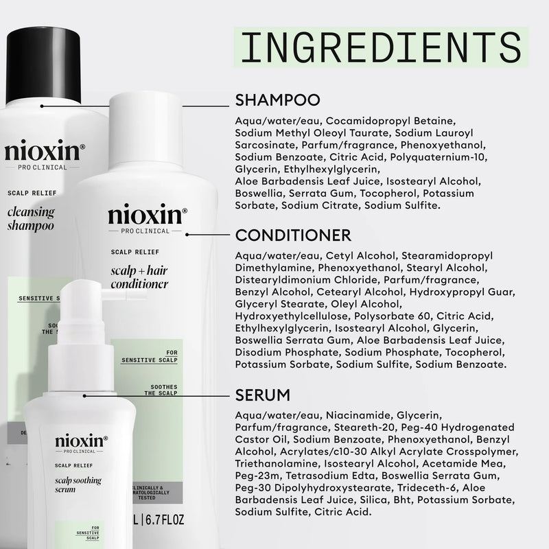 Scalp Relief System - Hair Products for Sensitive, Itchy Scalp