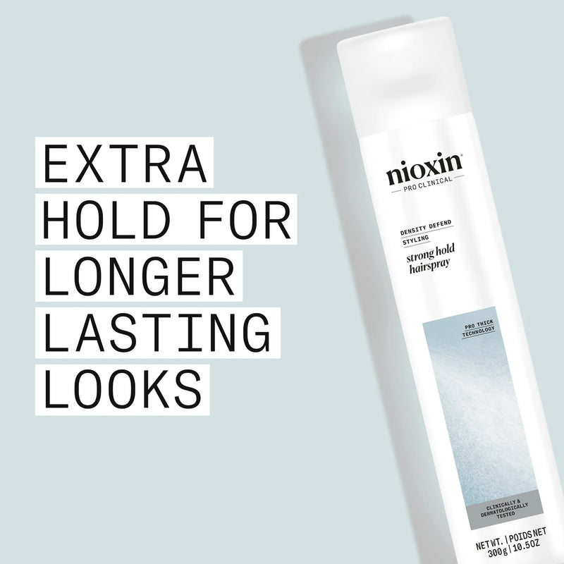Density Defend Styling Strong Hold Hairspray - For Long-Lasting Hairstyles