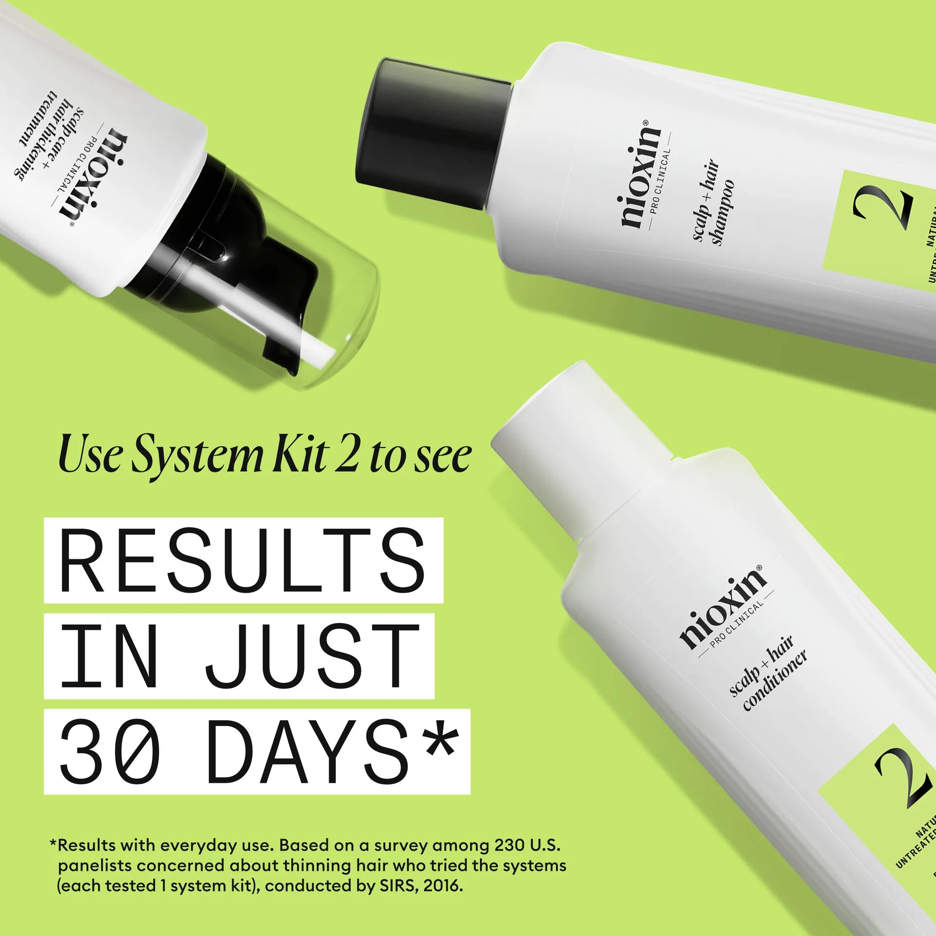 System 2 Scalp + Hair Shampoo - Hair Thickening Shampoo