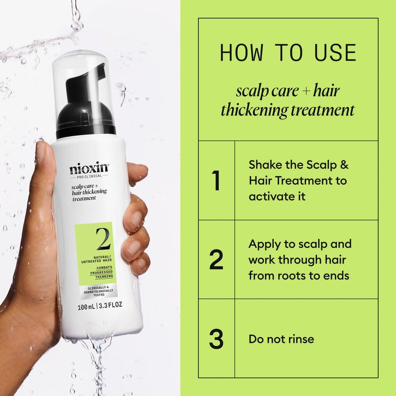 System 2 Scalp + Hair Thickening Treatment - Hair Thickening Serum