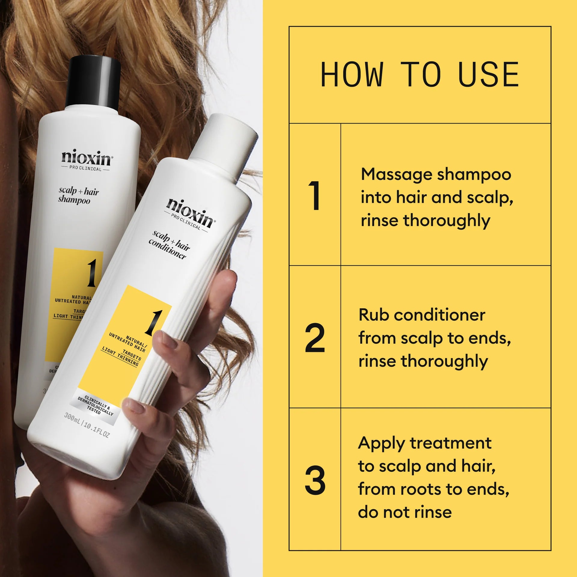 Scalp + Hair Thickening System 1