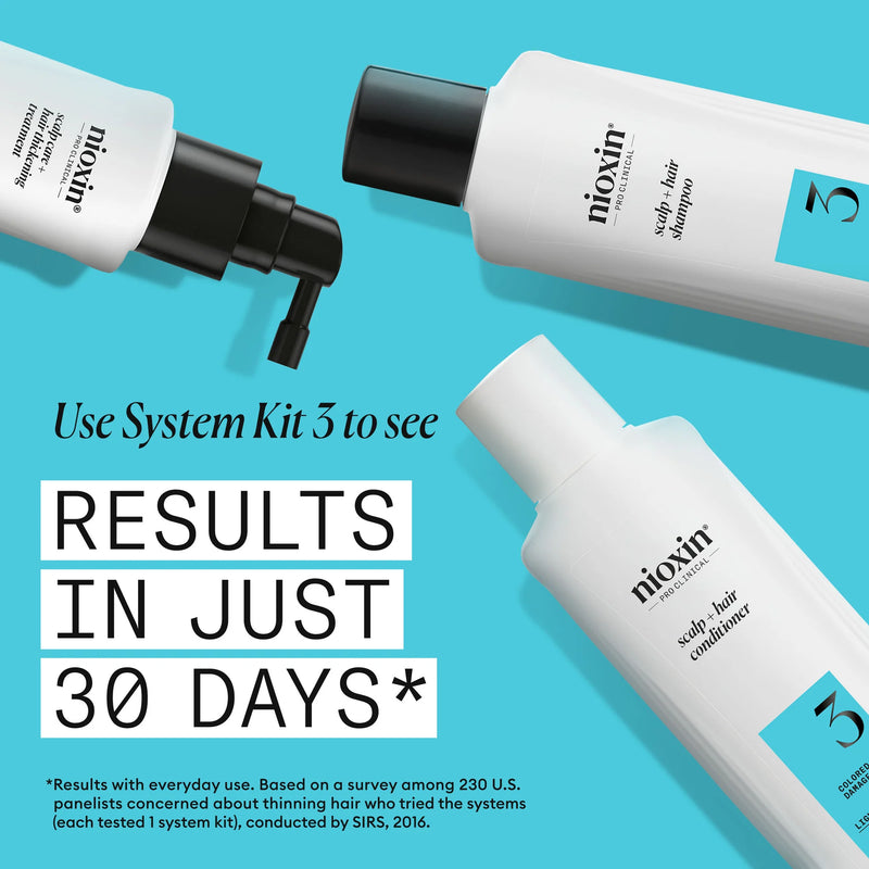 System 3 Scalp + Hair Shampoo - Hair Thickening Shampoo