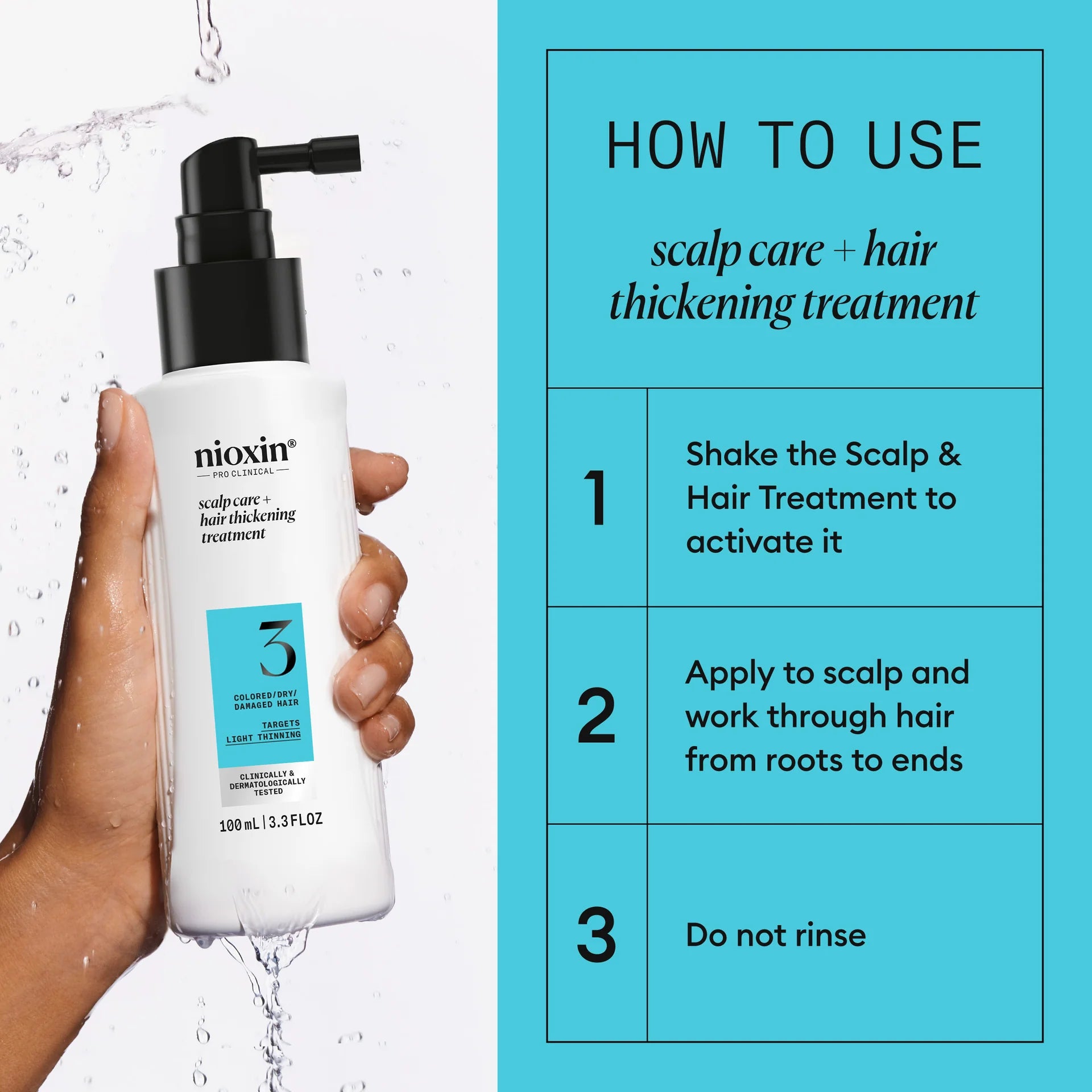 System 3 Scalp + Hair Thickening Treatment - Hair Thickening Serum