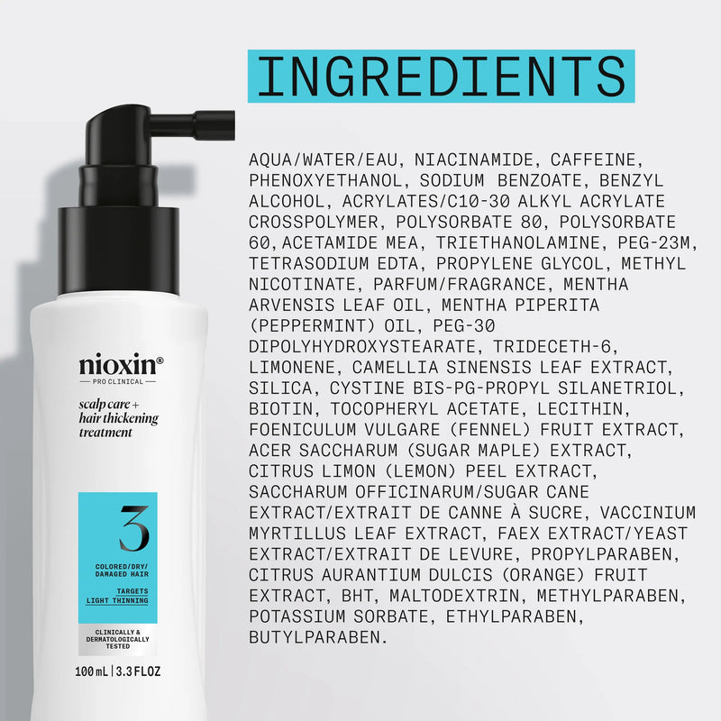 System 3 Traitement du cuir chevelu et des cheveux