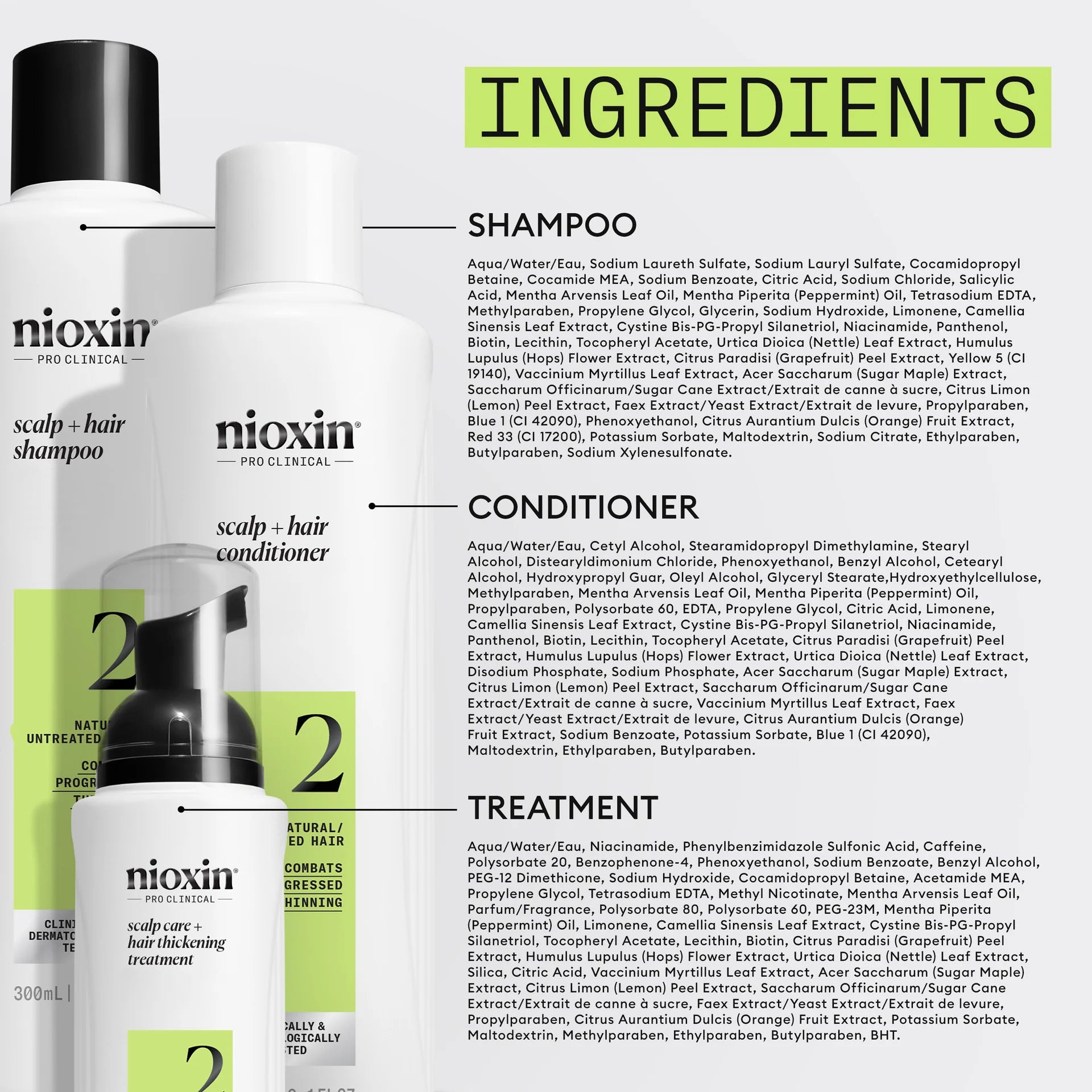 Scalp + Hair Thickening System 2
