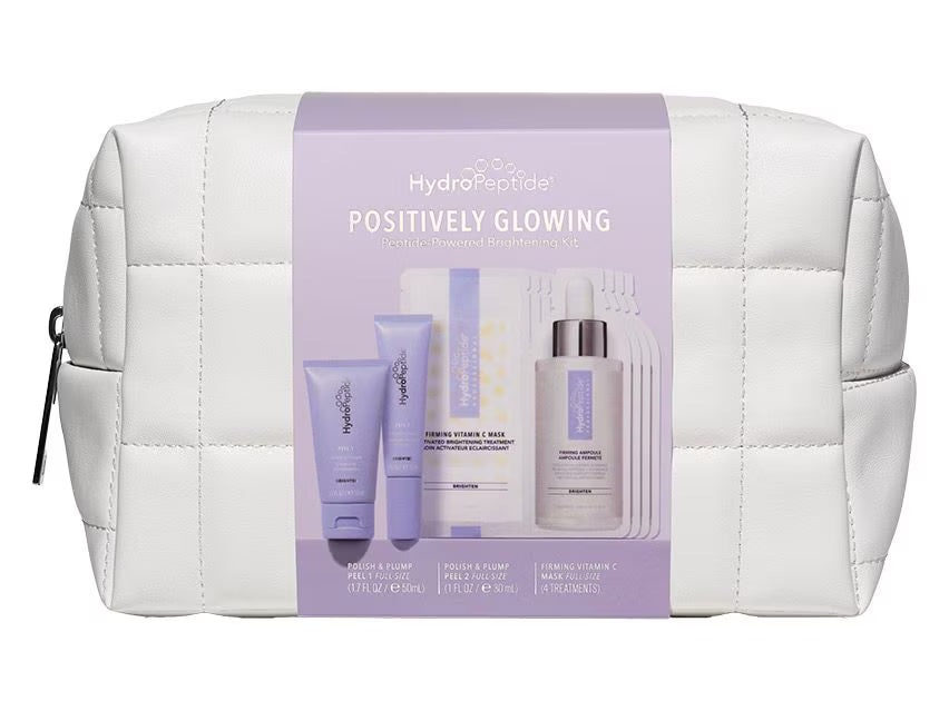 Positively Glowing Peptide-Powered Brightening Kit