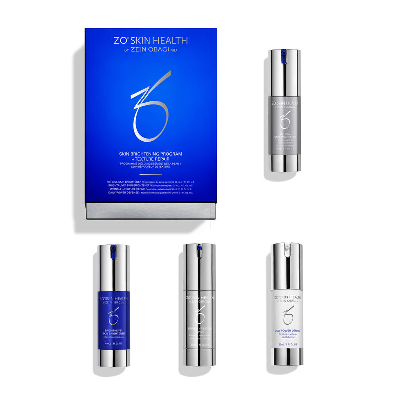 Programme d'éclaircissement de la peau + Réparation de texture
