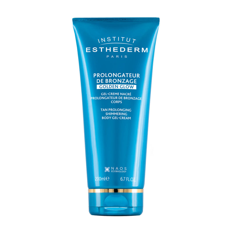 Prolongateur de bronzage Golden Glow - Gel crème nacré pour le corps