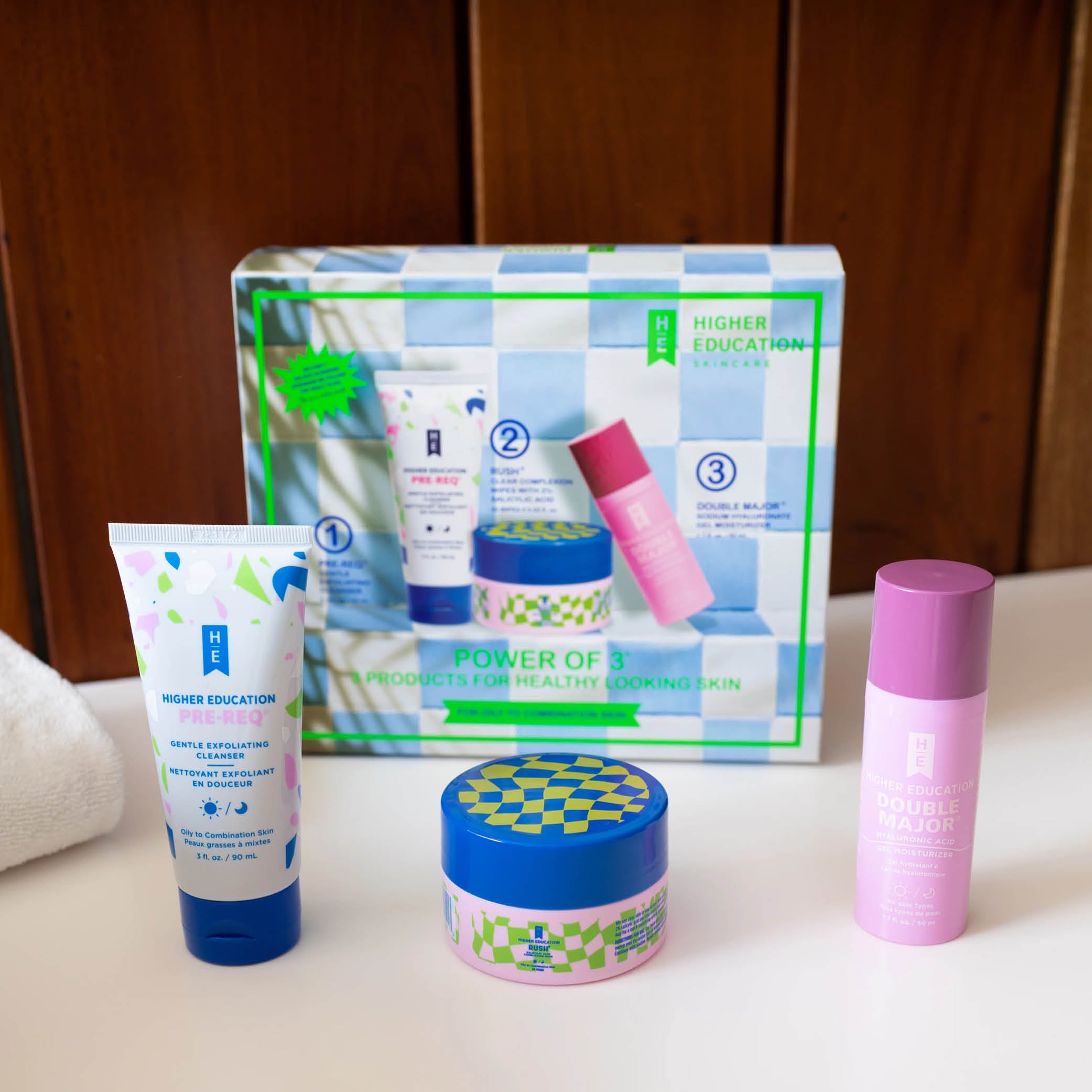 The Power of 3 Kit: Oily to Combination