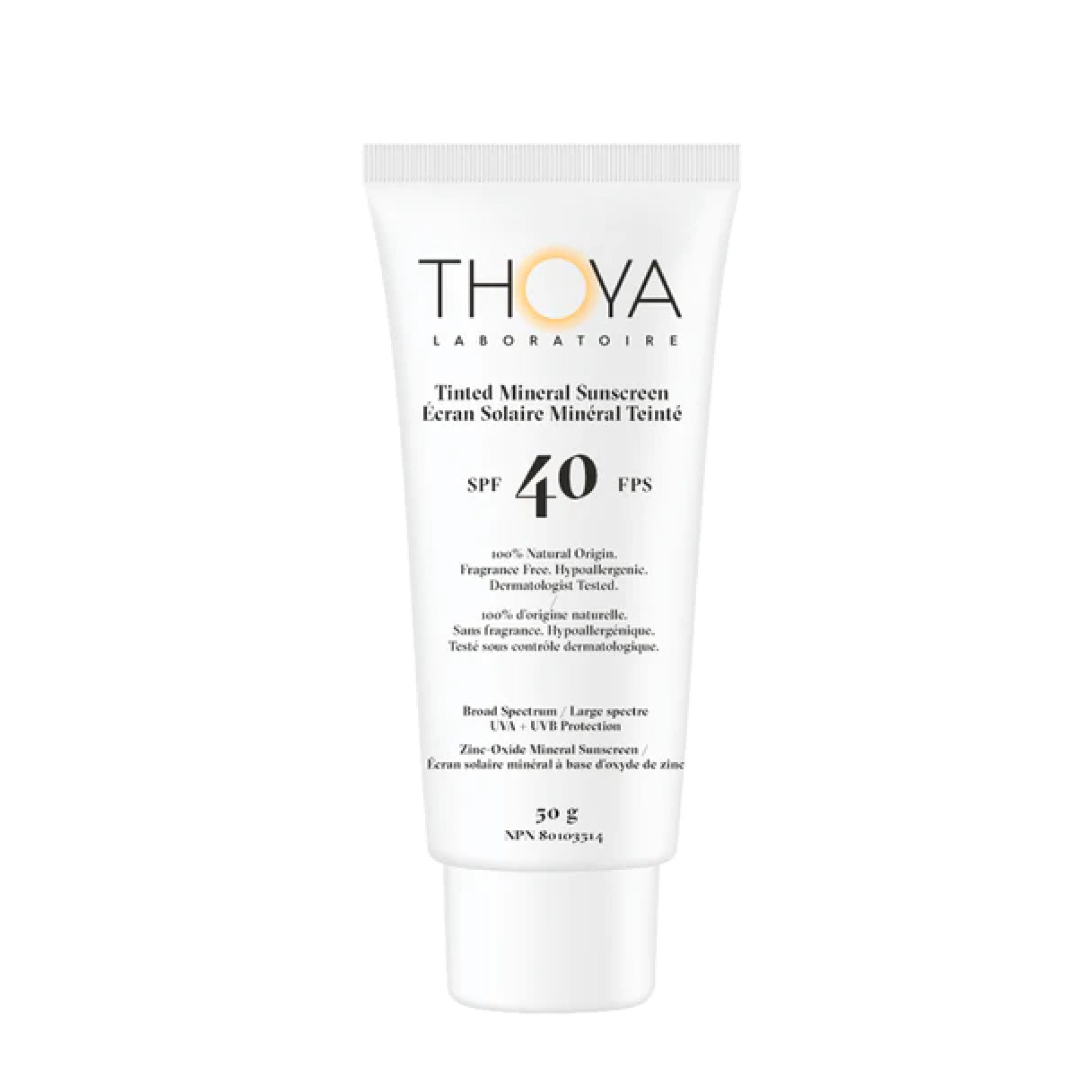 Tinted Mineral Sunscreen SPF 40