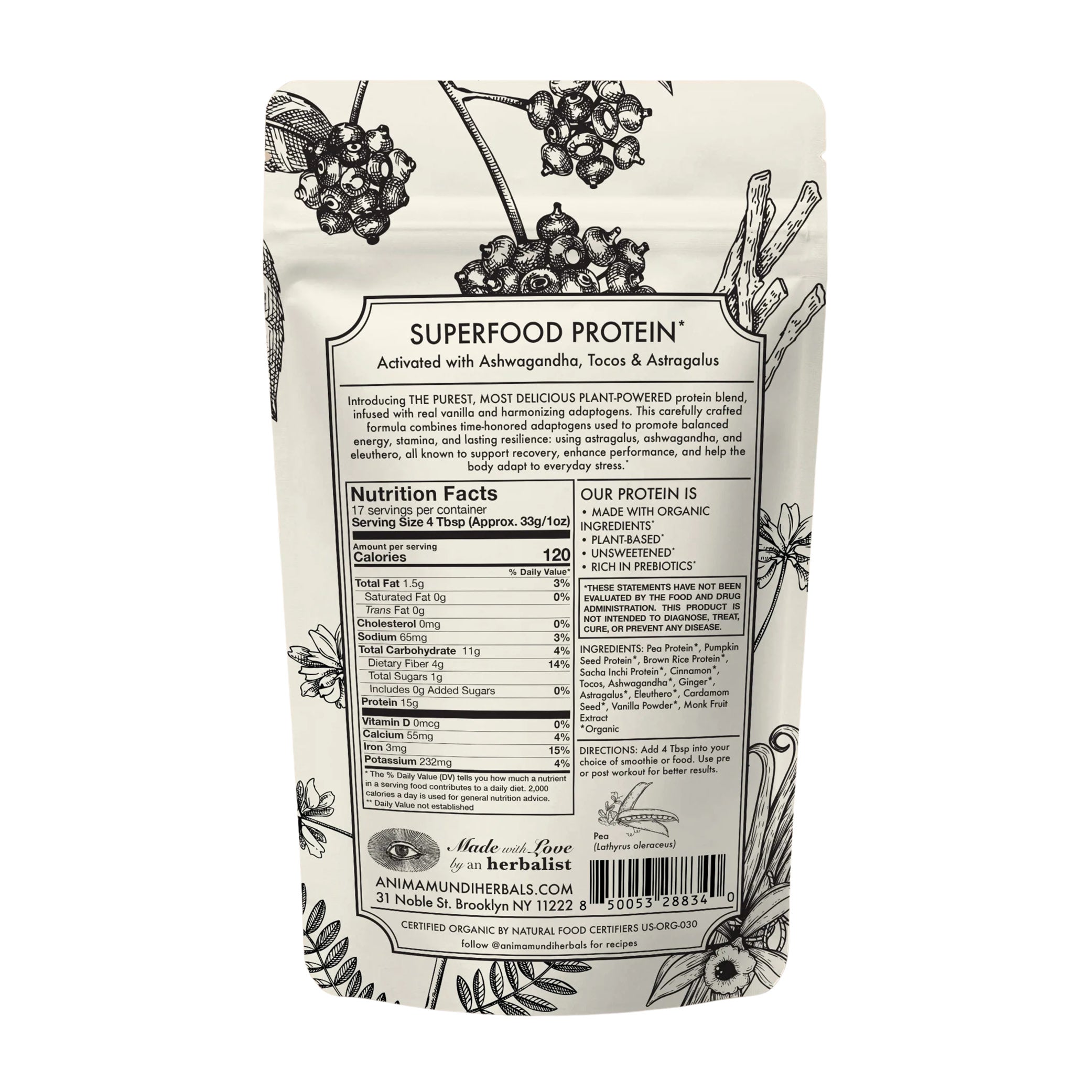 Poudre de protéines / Chaï à la vanille