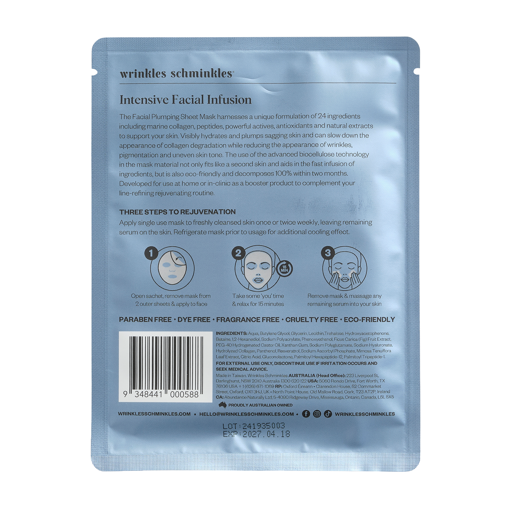 Facial Plumping Sheet Mask