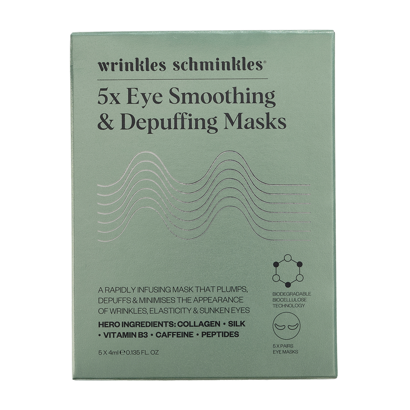 Masque en tissu lissant et anti-gonflements pour les yeux
