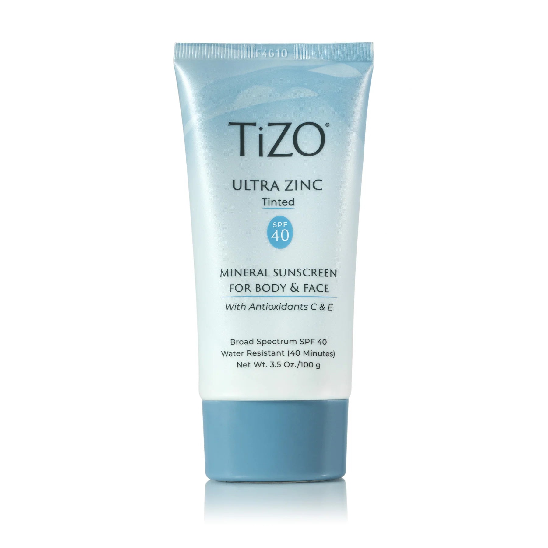 Écran solaire ultra-zinc pour le visage et le corps FPS 40 (teinté)