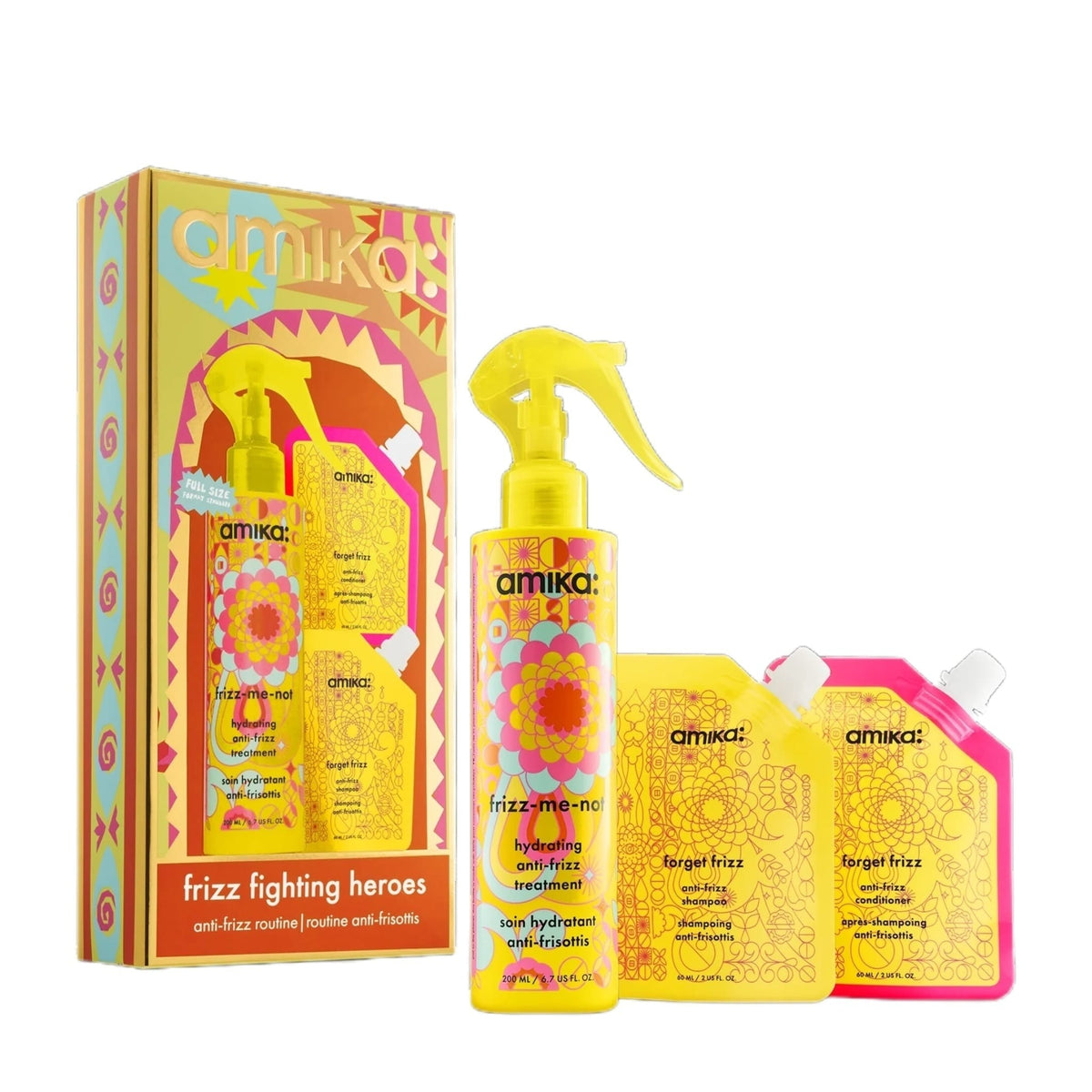 Frizz Fighting Heroes | Smoothing Routine Set