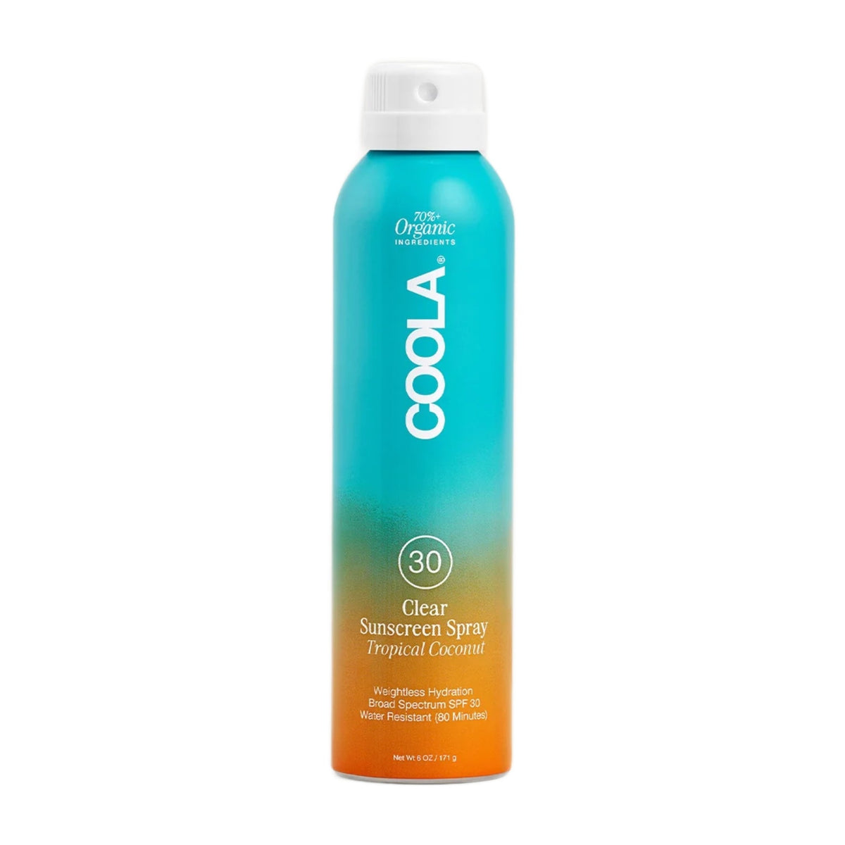 Clear Sunscreen Spray Tropical Coconut SPF 30