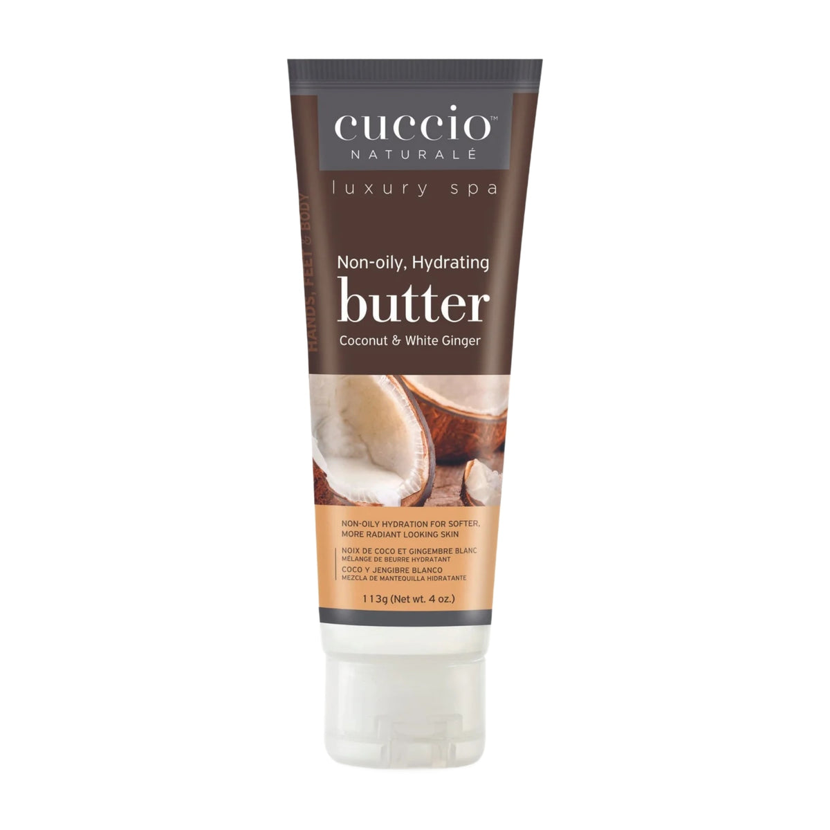 Coconut & White Ginger4oz