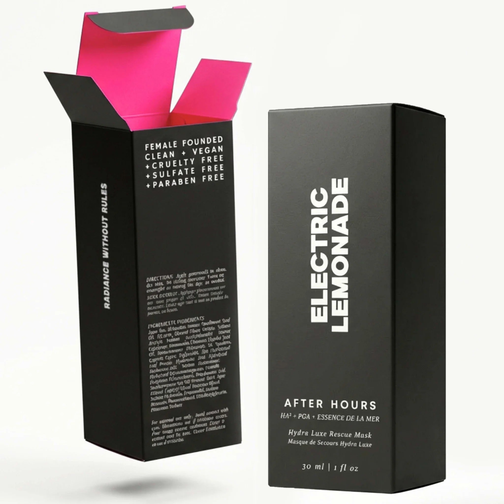 AFTER HOURS | Masque de secours Hydra Luxe | Sans rinçage