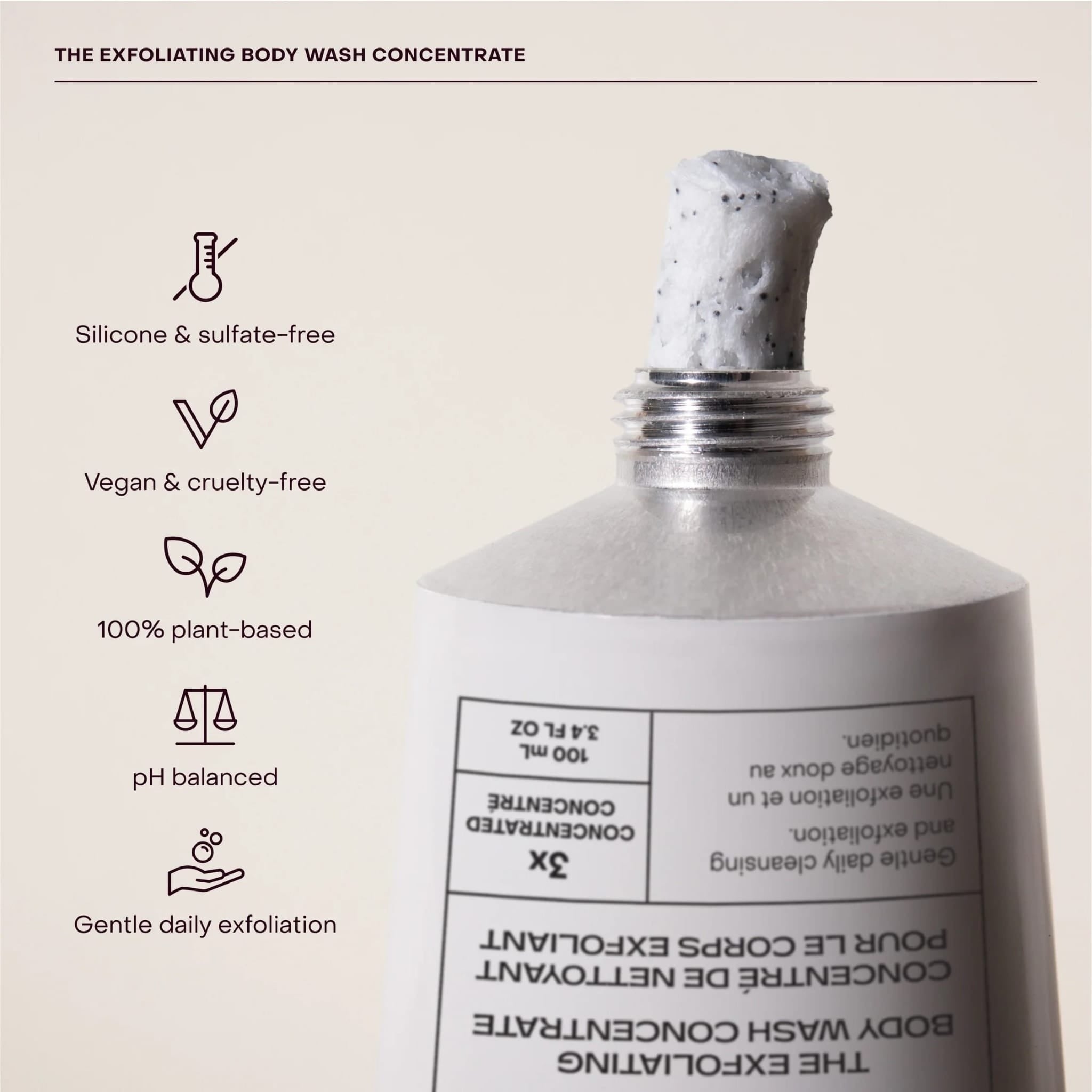 The Exfoliating Body Wash Concentrate