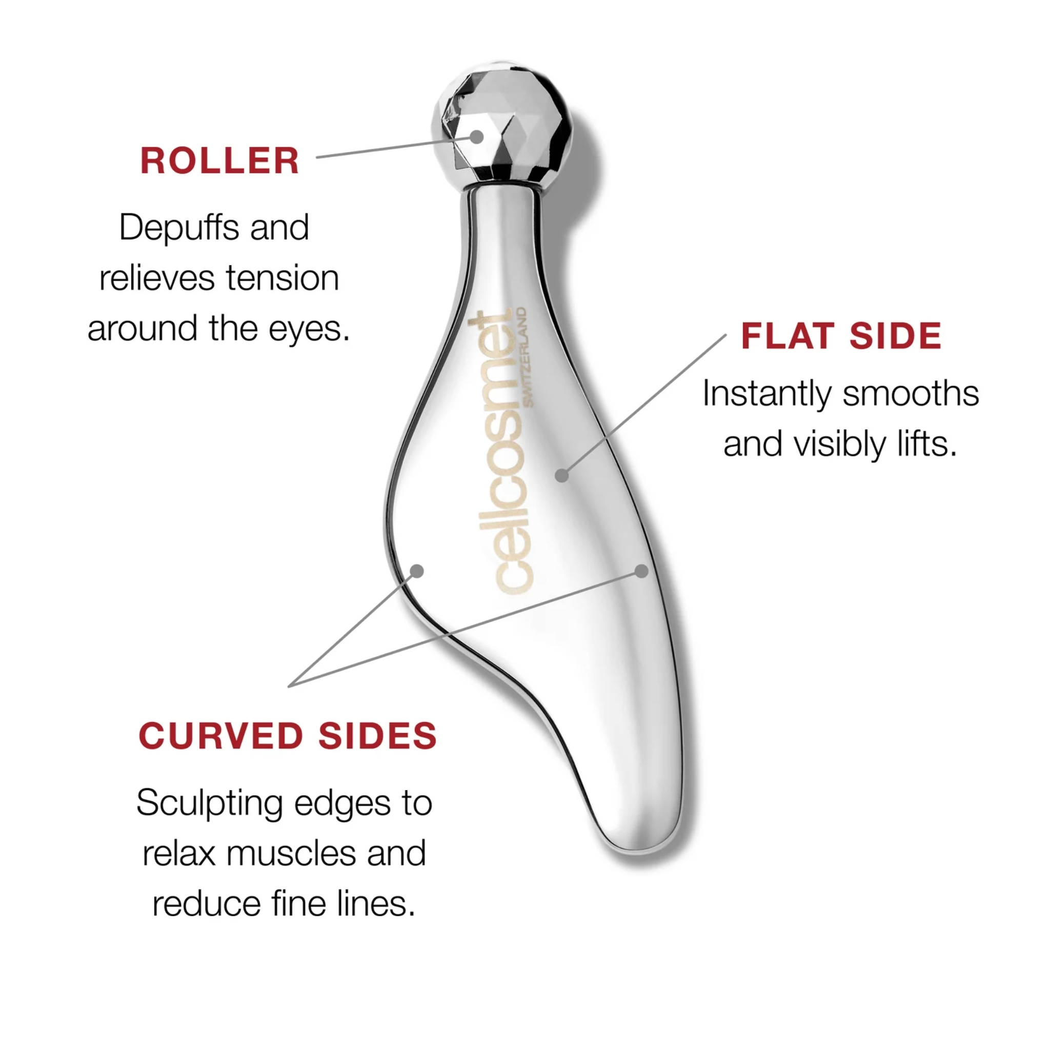 Gua Sha Lifting Tool and Eye Roller