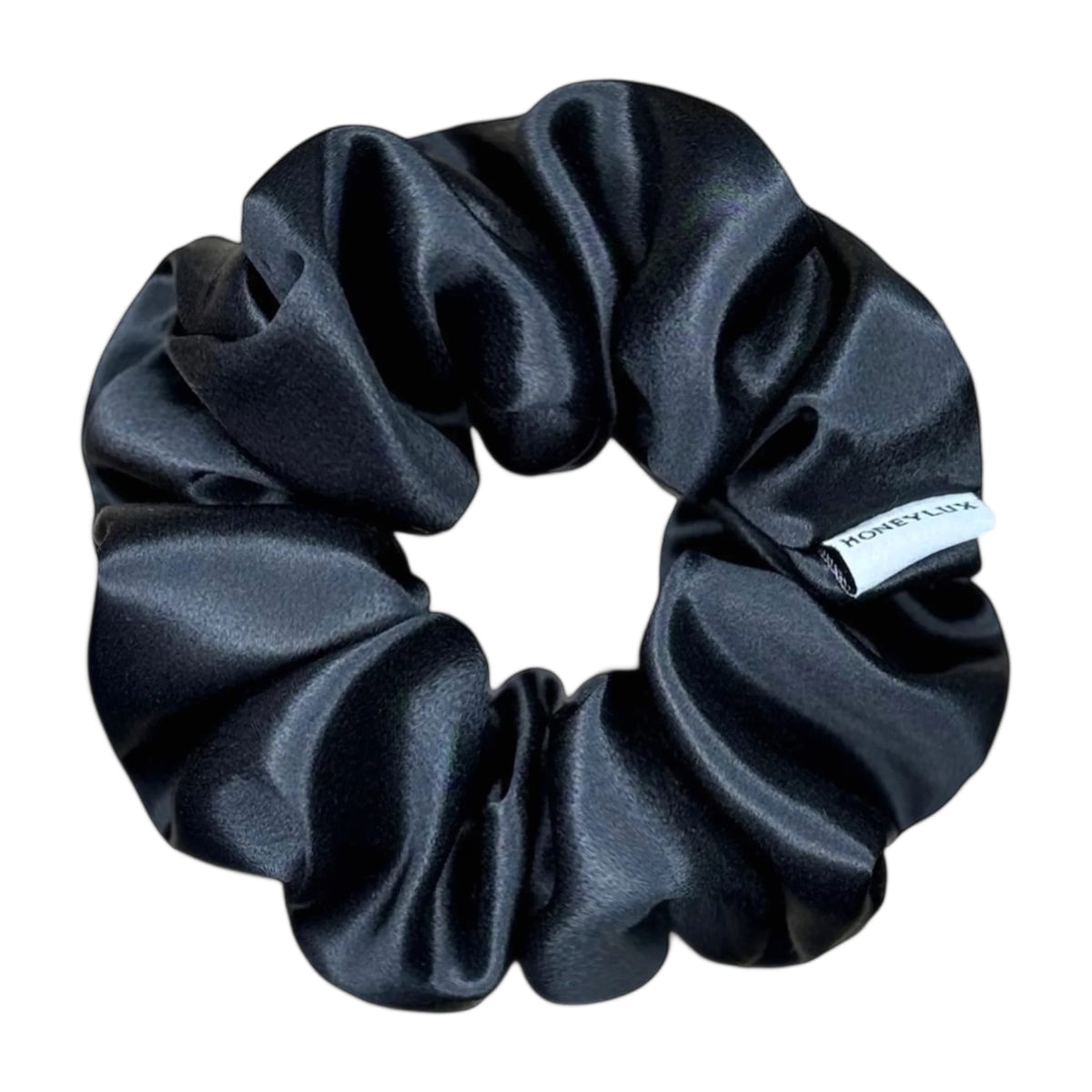honeylux-organic-silk-scrunchie-black-1