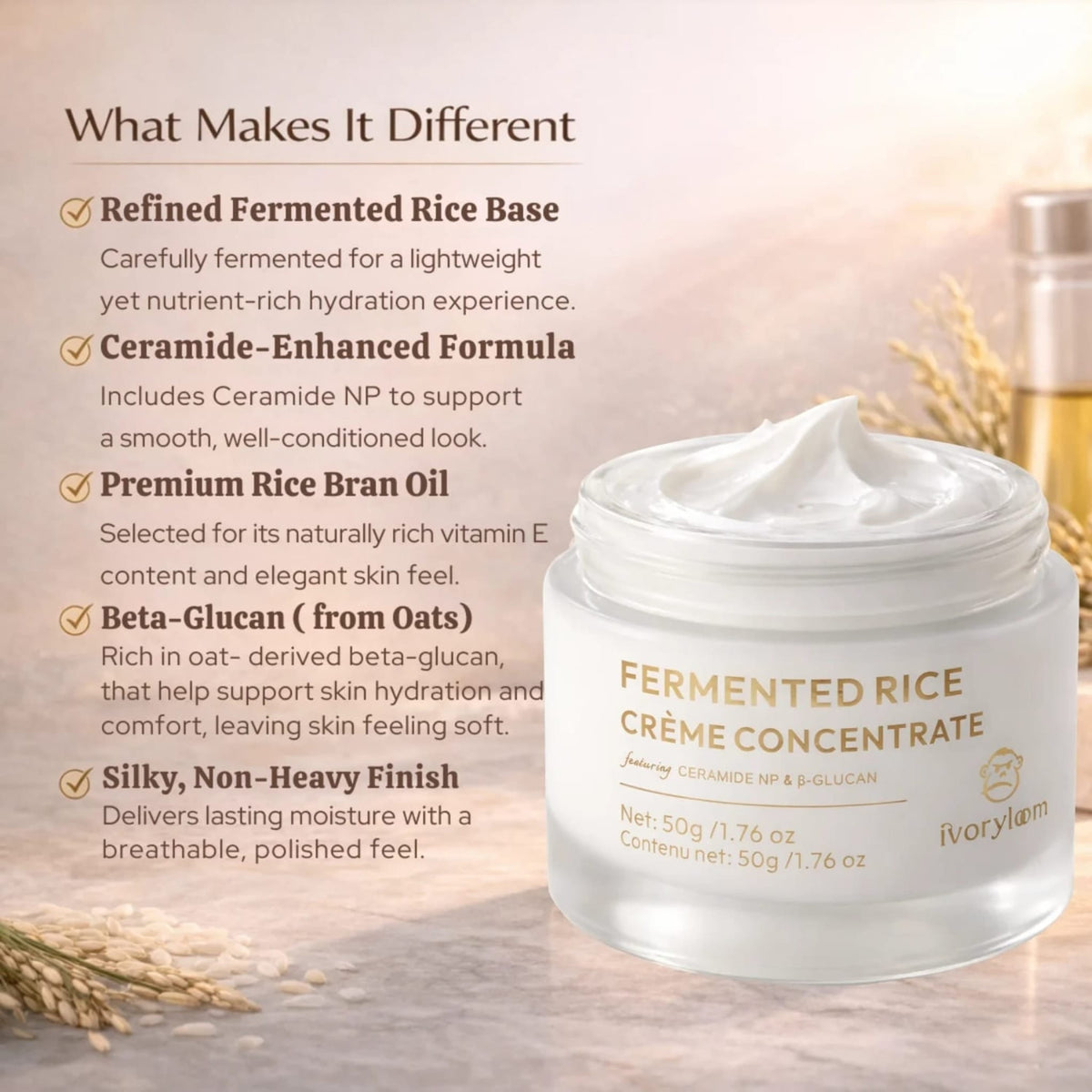 Fermented Rice Crème Concentrate
