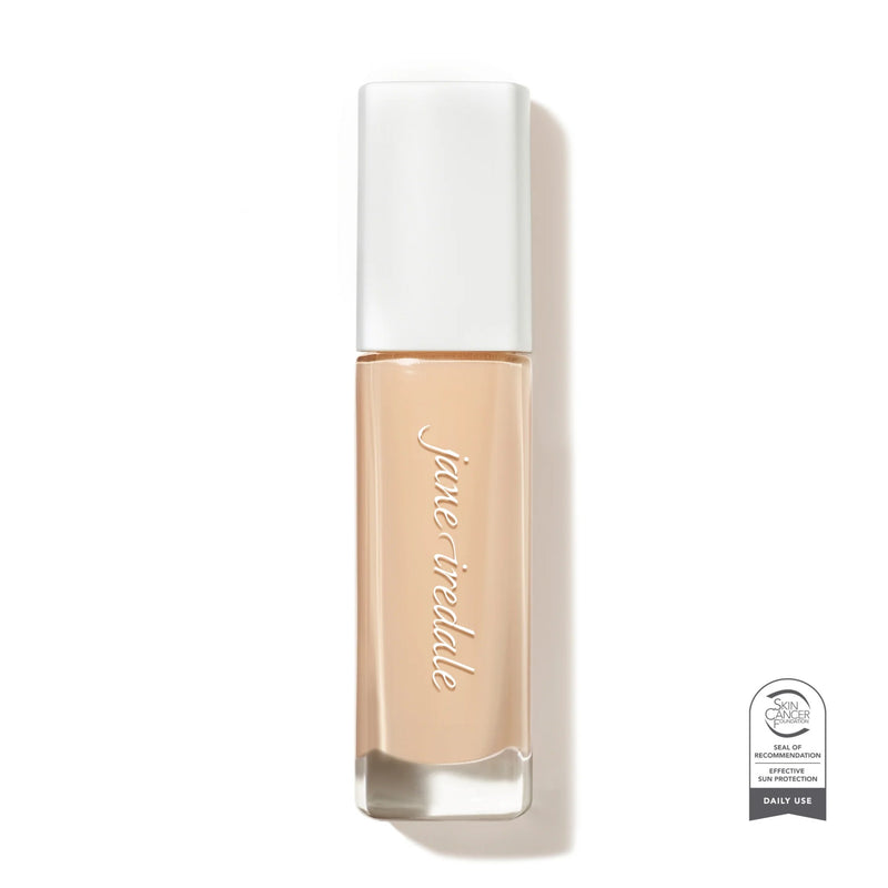 Jane Iredale Skintuition SPF 30 foundation – 10 Fair, neutral undertones. Product bottle.