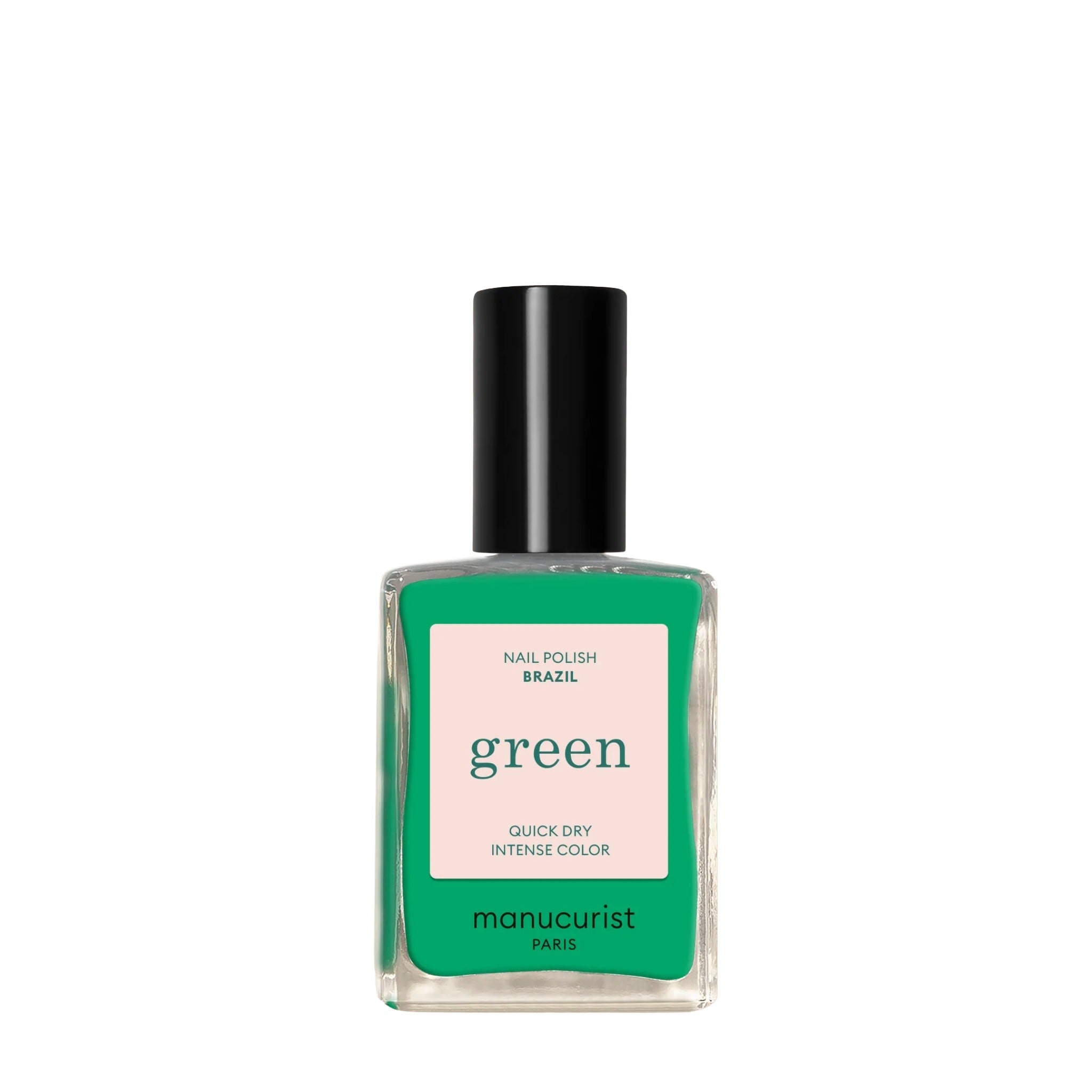 Manucurist Green Shades vegan bio-sourced nail polish bottle | Bskinenvie
