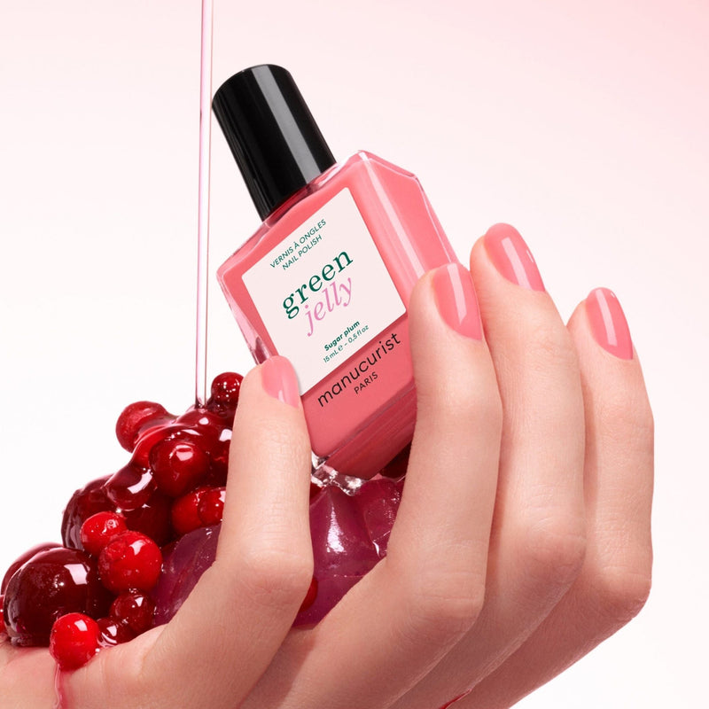 Green Jelly Nail Polish Set - Sugar Plum & Pomme D'amour