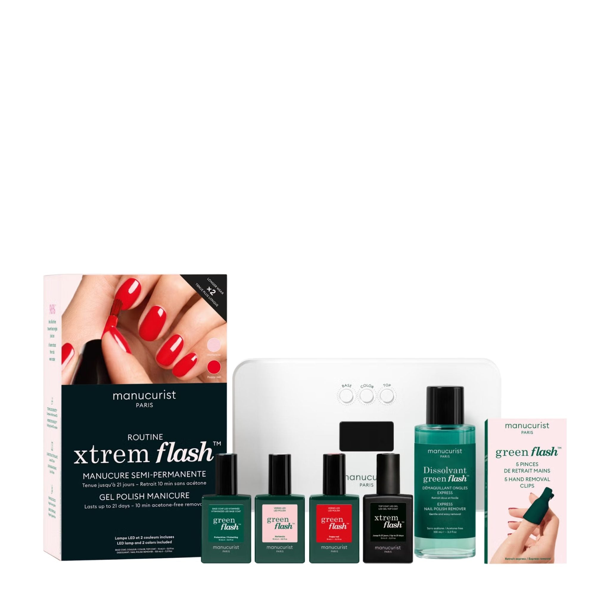 Xtrem Flash GEL Routine Set – Hortencia & Poppy Red
